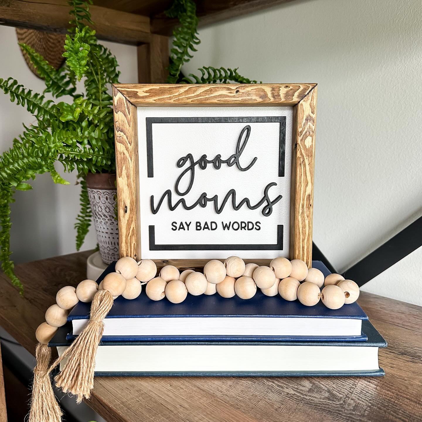 If this is the only criteria, I am a DAMN good mom! 

This sign has been a popular order for Mother&rsquo;s Day this year.  Do you or your mom fit this &ldquo;good mom&rdquo; criteria? Let me know below.

Link in my bio to order.

#thesubtlesawyer #w