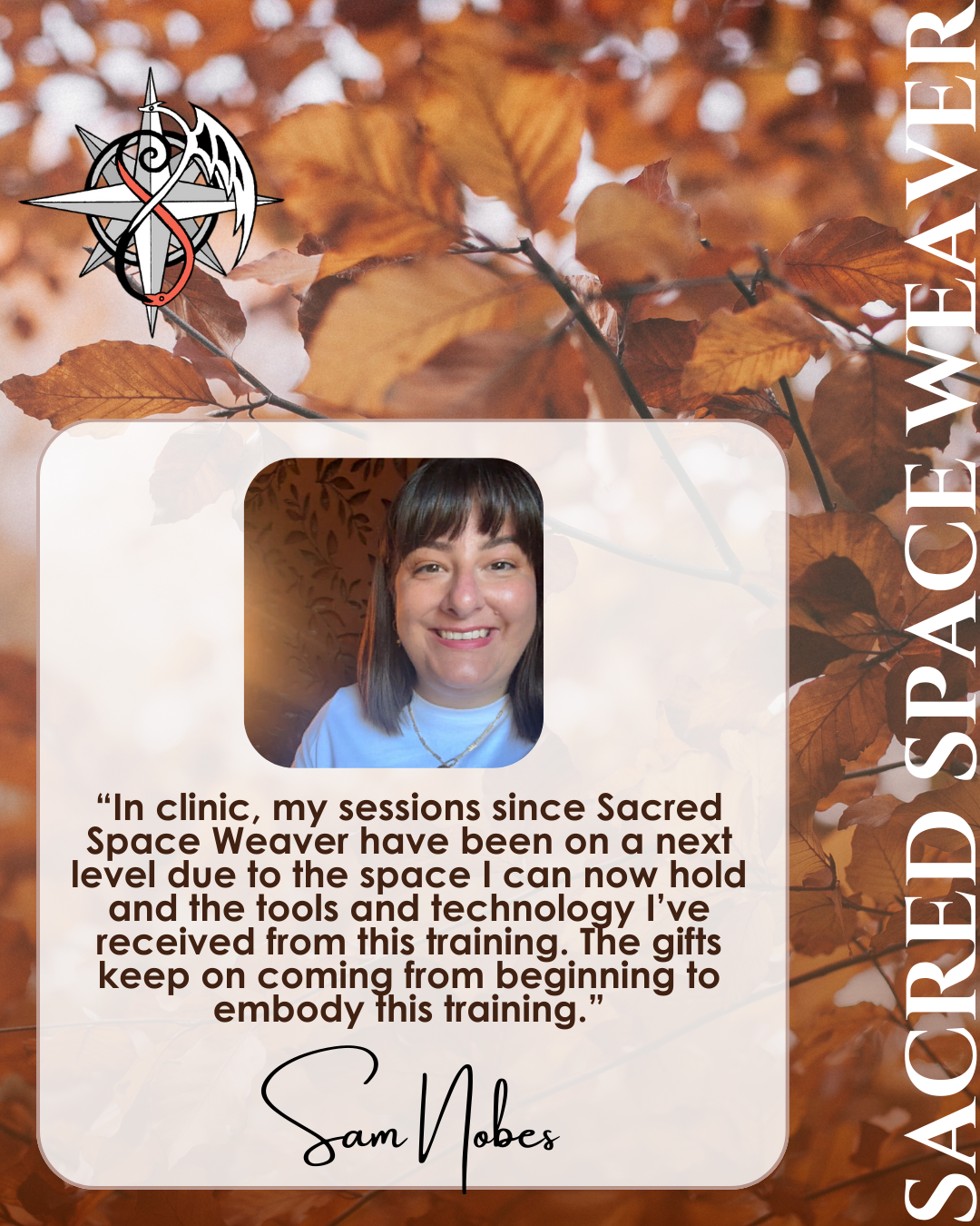 Sam Nobes on Sacred Space Weaver