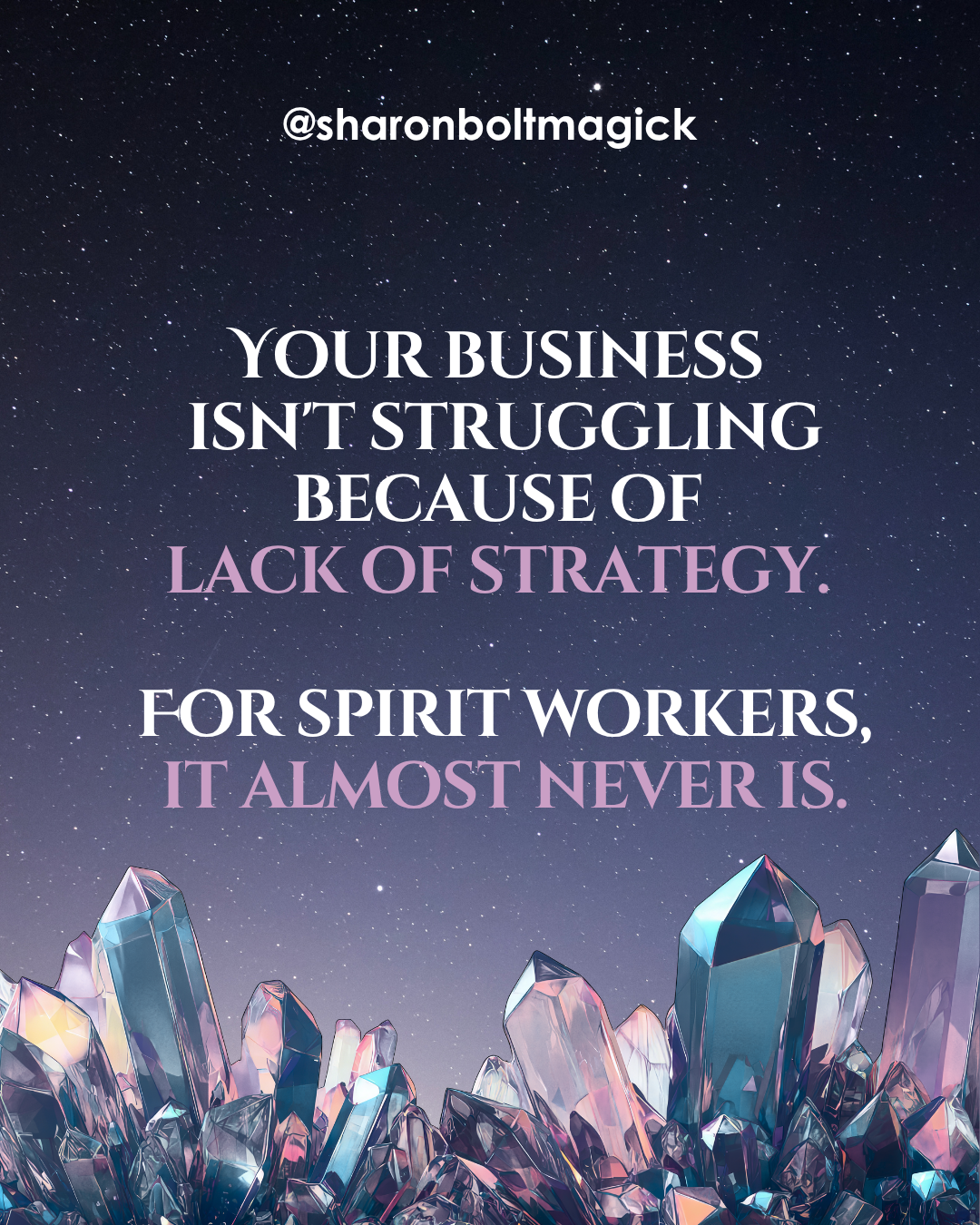 Spirit Worker - Business Blocks