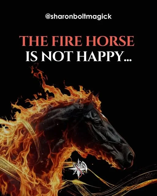 The Fire Horse Is Not Happy