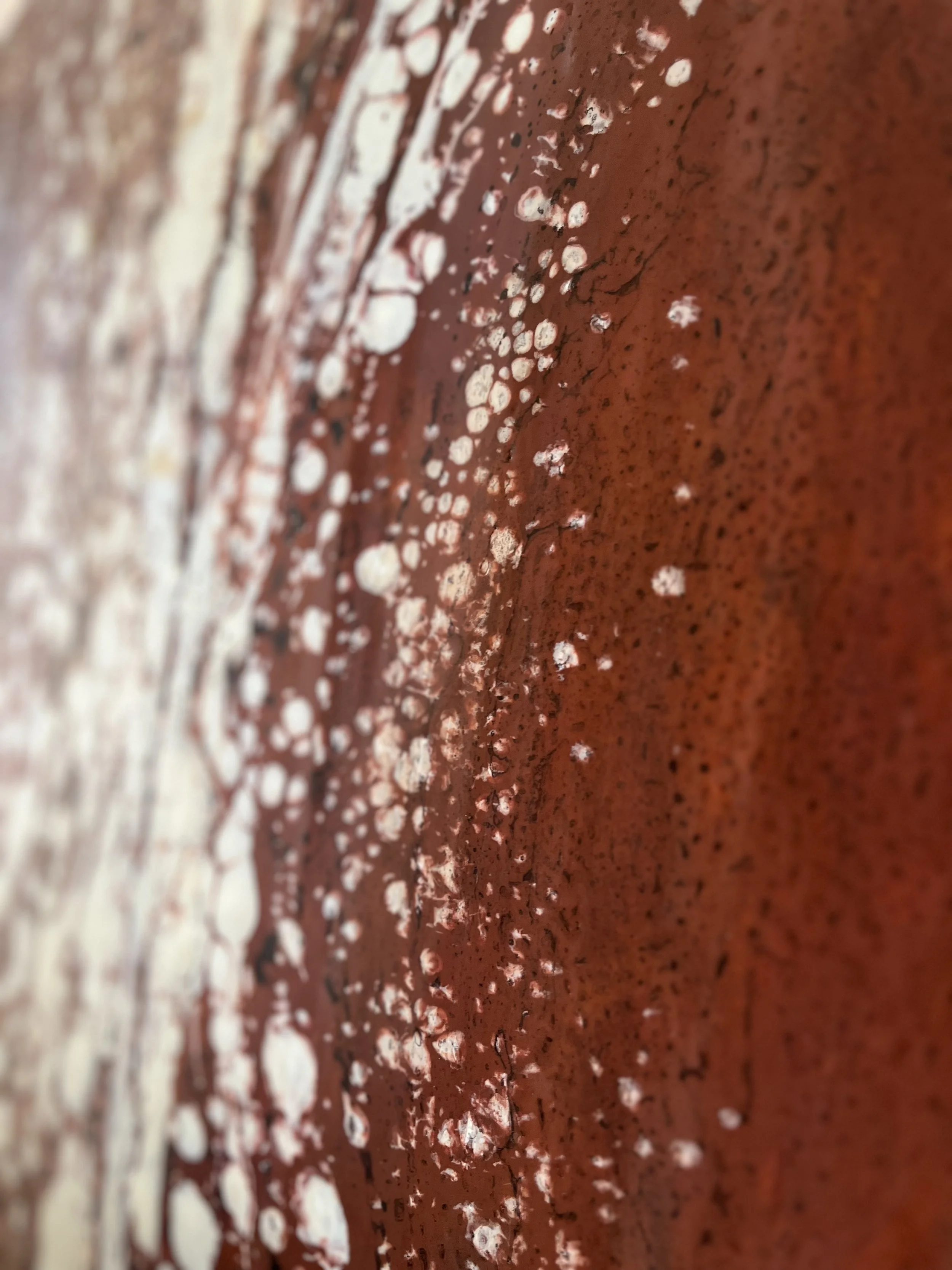 "WATER IN THE GORGE" detail