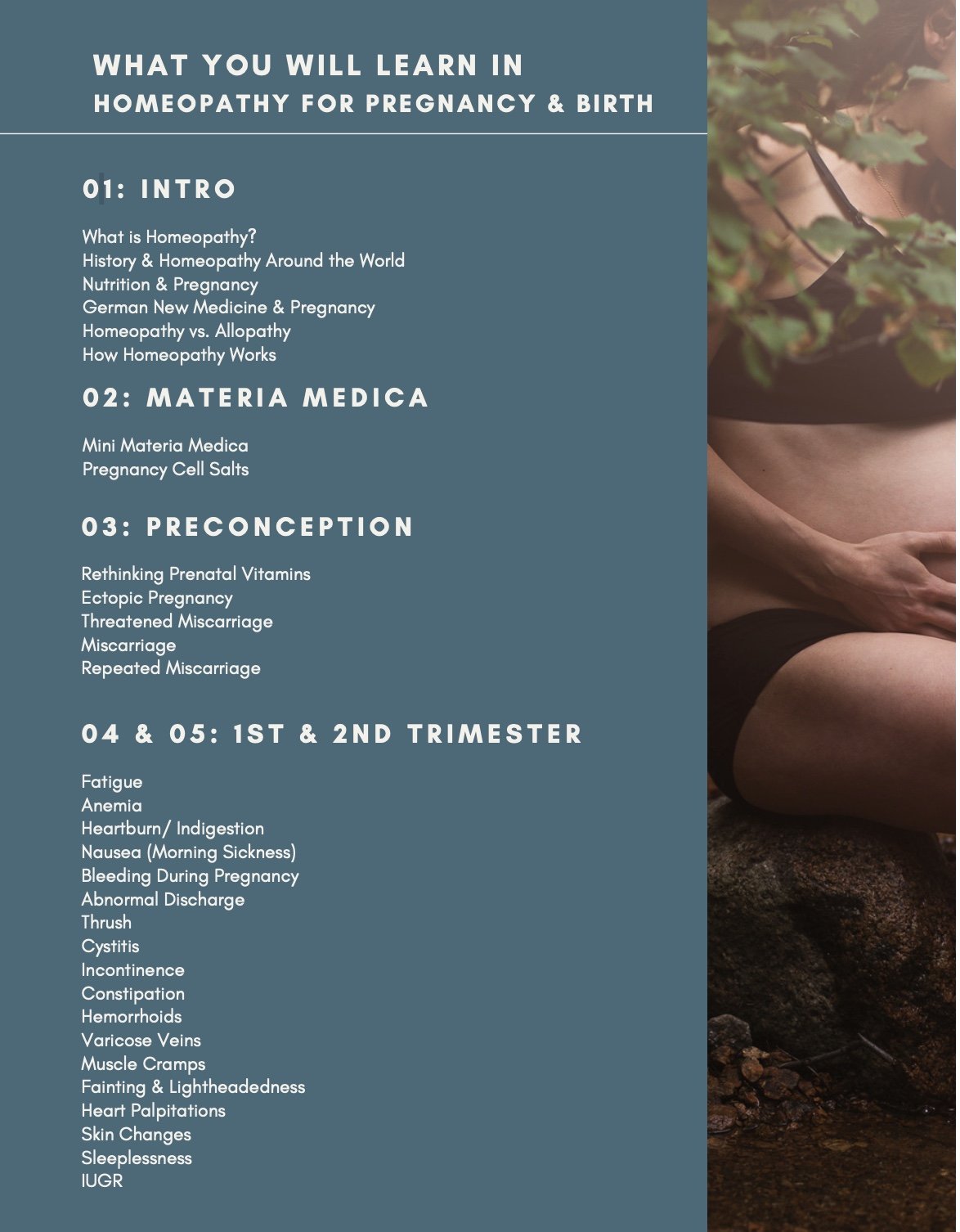 Module 01-05 Course menu