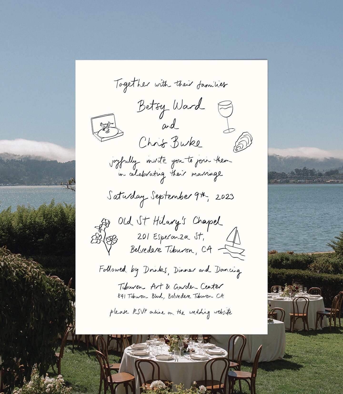 Beautiful Californian sea side wedding for @betsburke with @amriandco 🦪