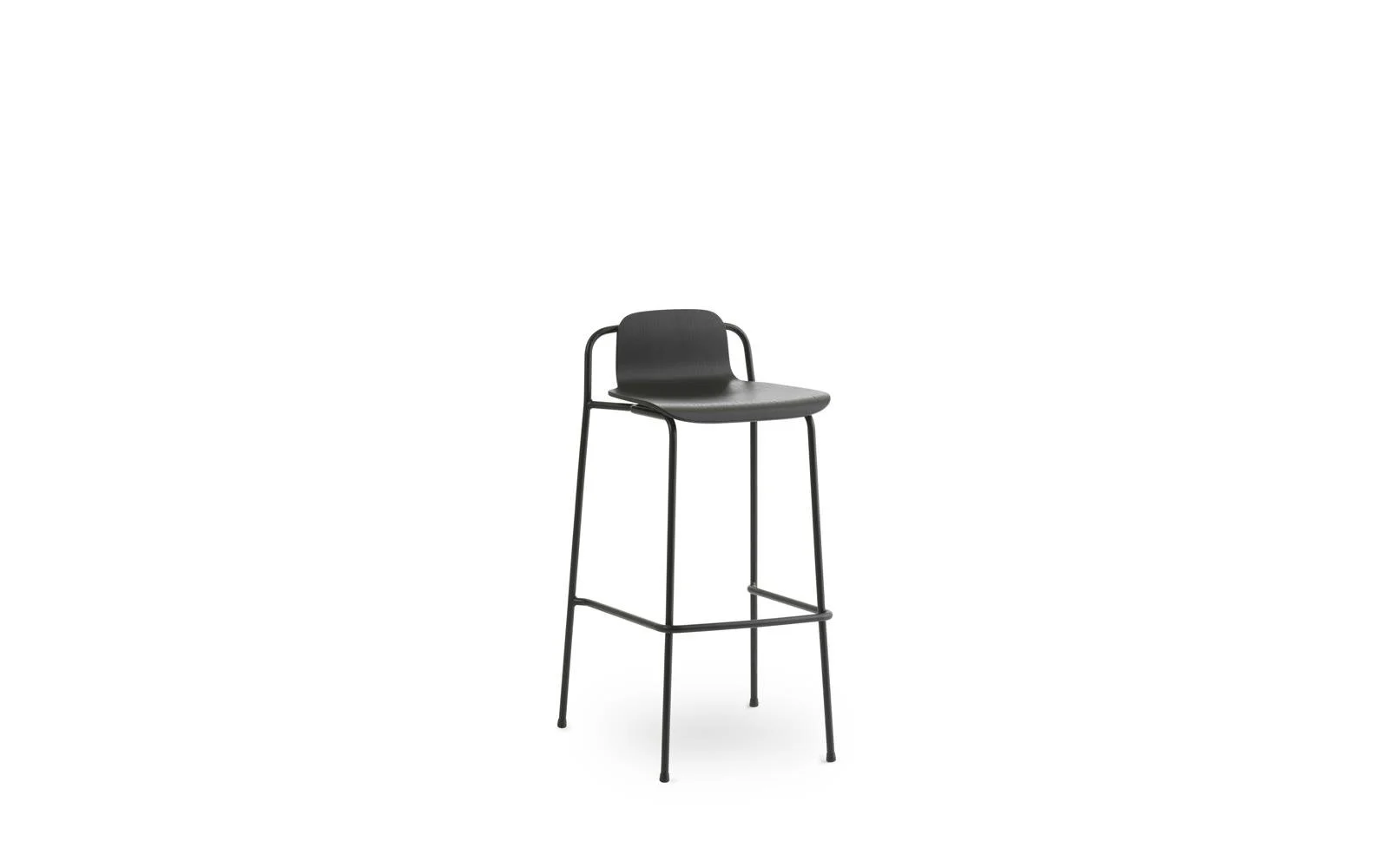 Studio Barstool 75 cm Black Steel1.png