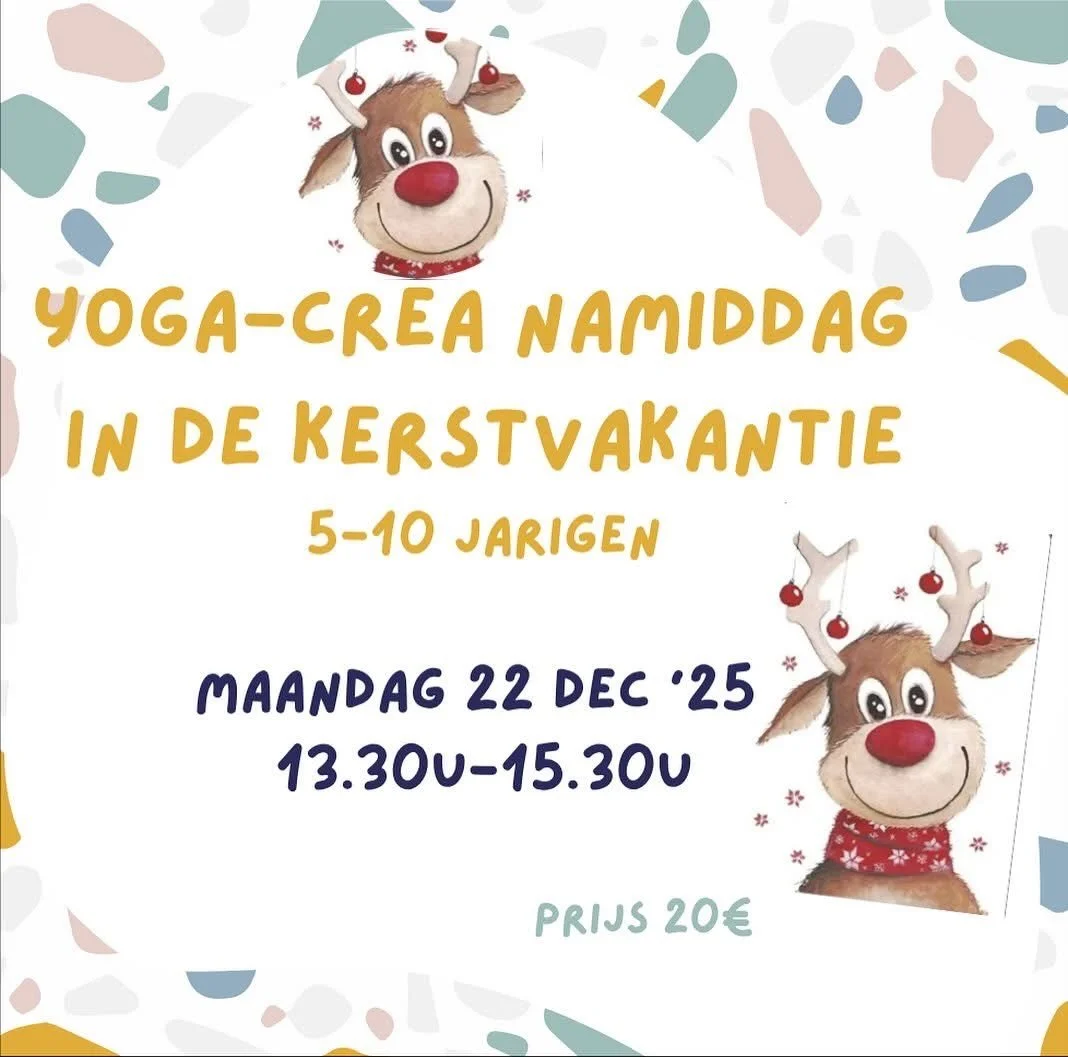 Rijkevorsel | Yoga-crea-namiddag Kerst | 5-10  jaar
