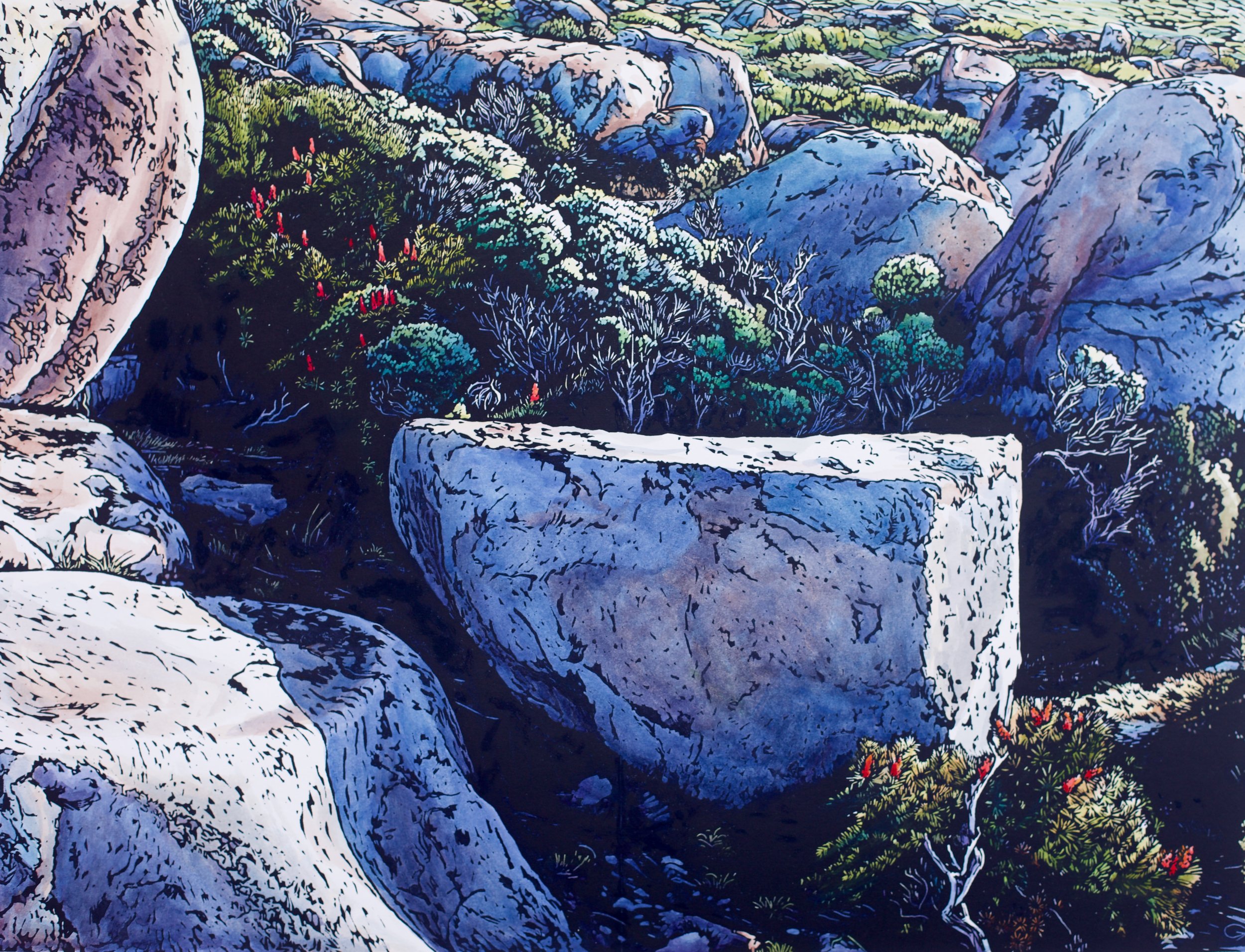 Grace Gladdish Tasmanian Artist printmaker