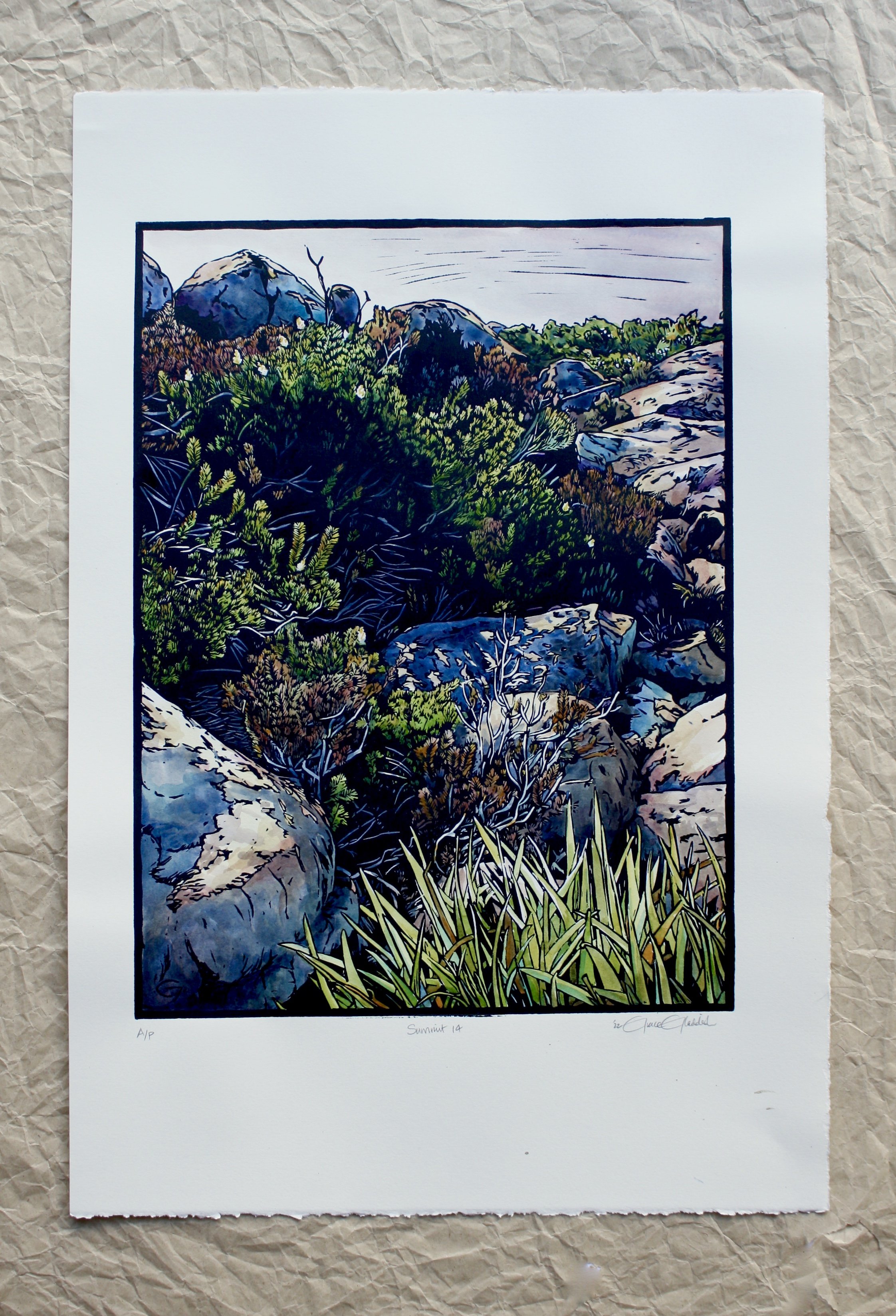 Grace Gladdish Tasmanian Artist kunanyi