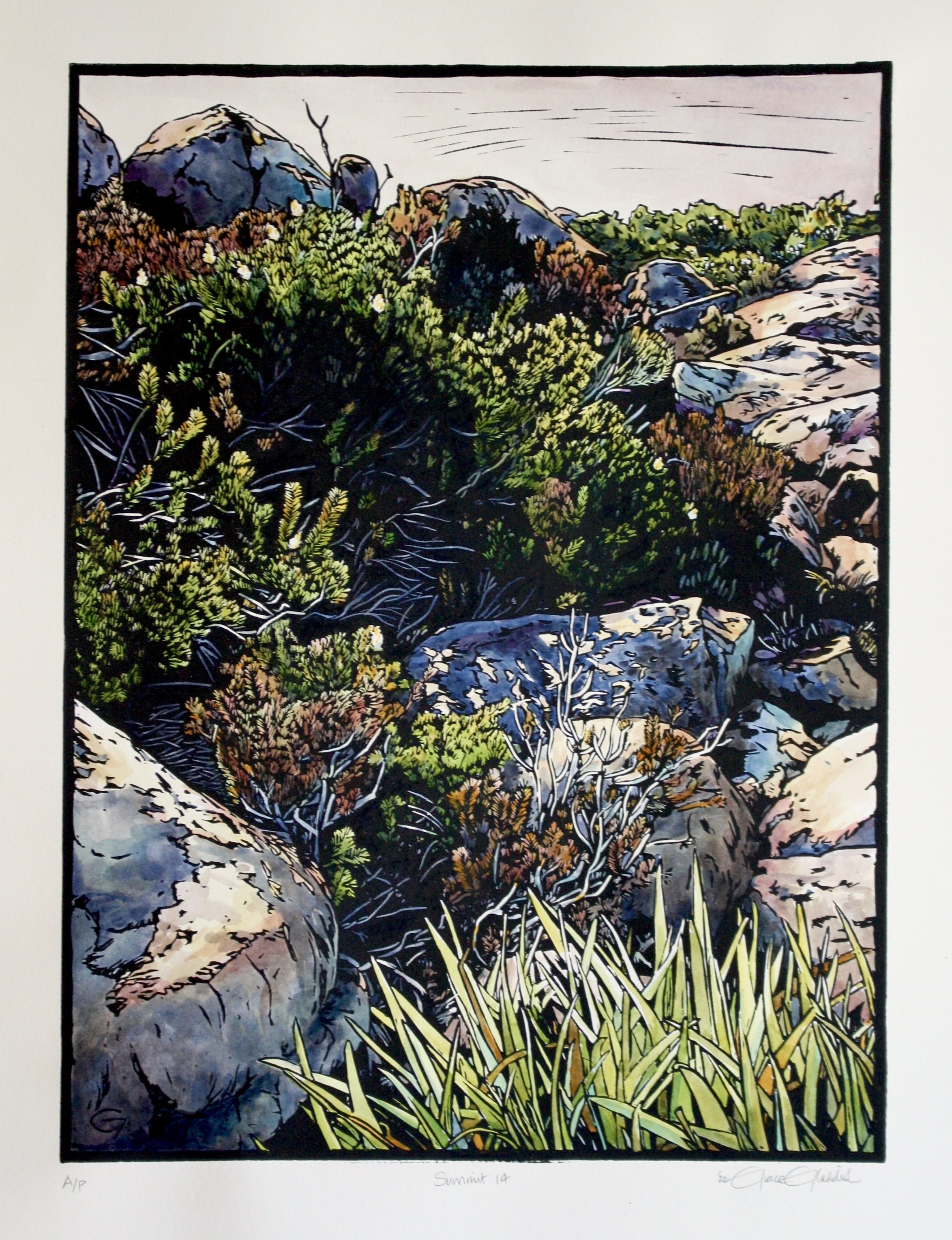 Grace Gladdish Tasmanian Artist printmaker