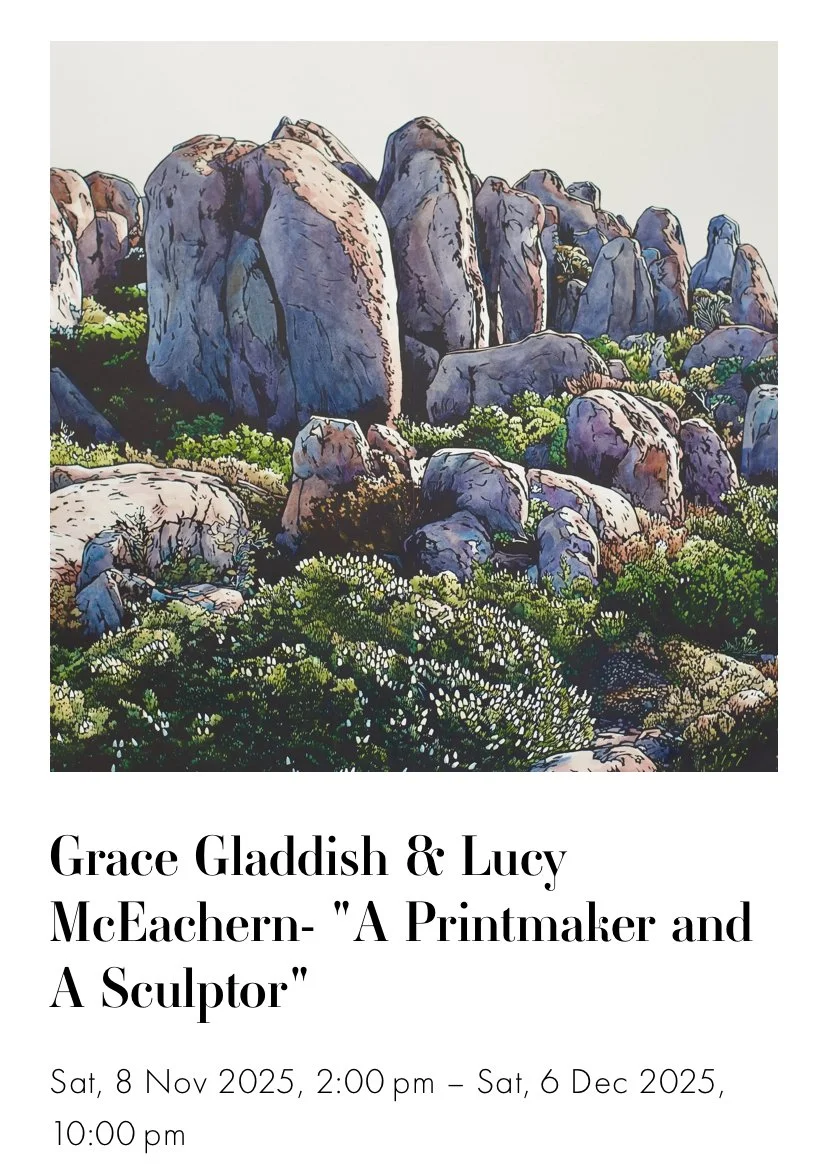 ‘A Printmaker and a Sculptor’