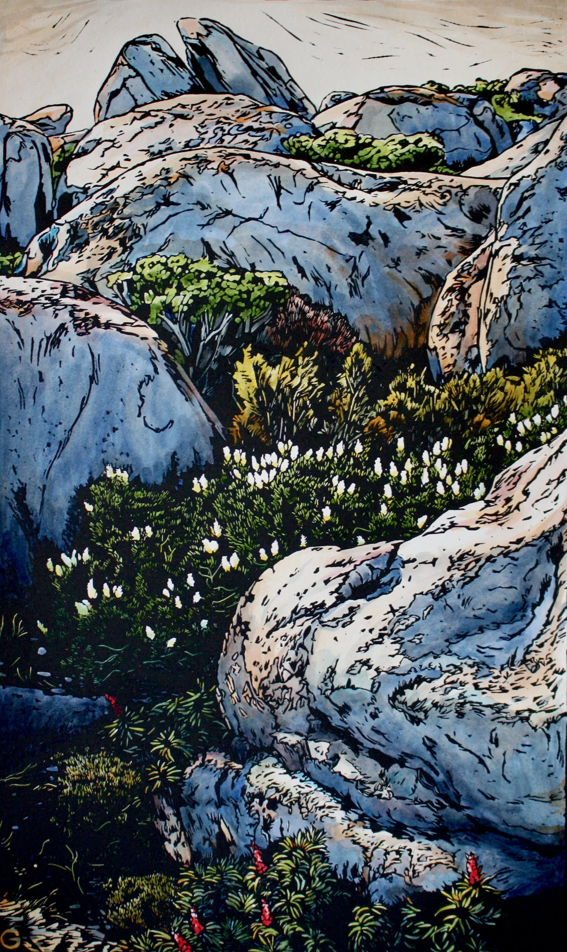 'Summit 11, Swell' 2022
50 cm h x 30 cm w
Edition of 25