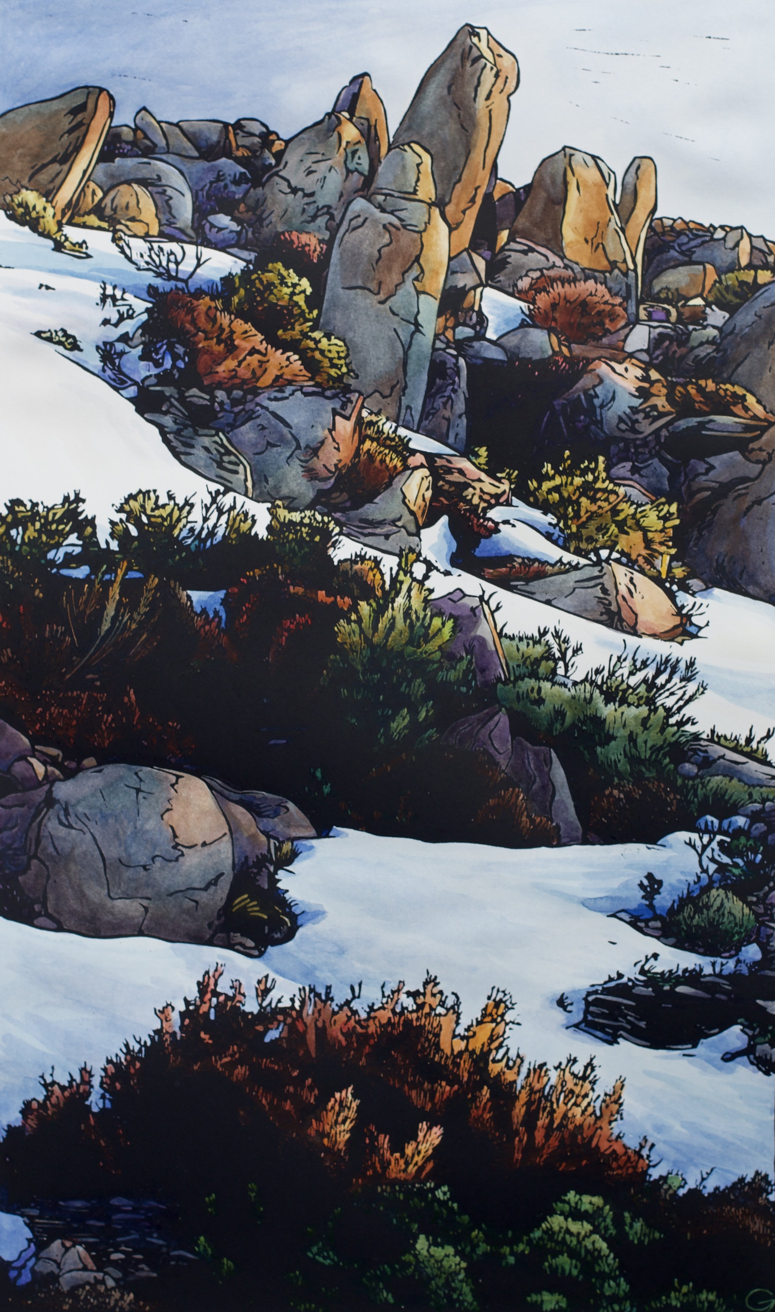 Grace Gladdish Tasmanian Artist printmaker