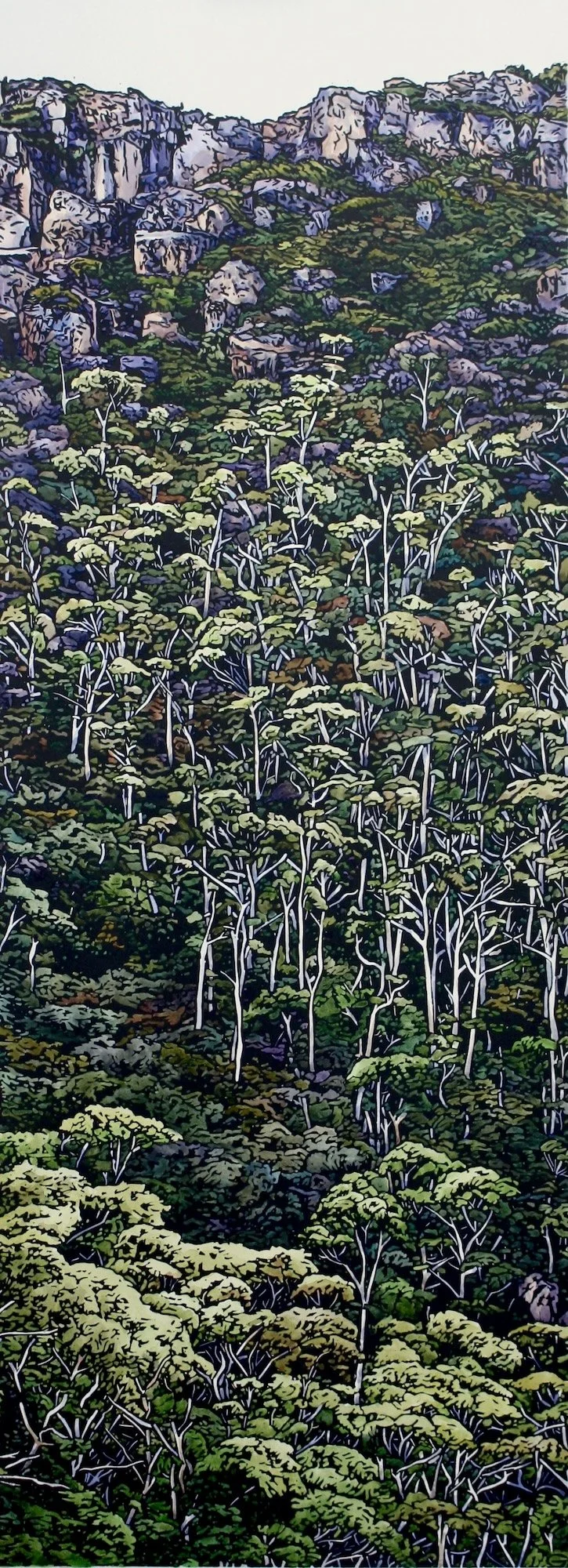 Looking Up  2023
84 cm x 30 cm 
SOLD OUT