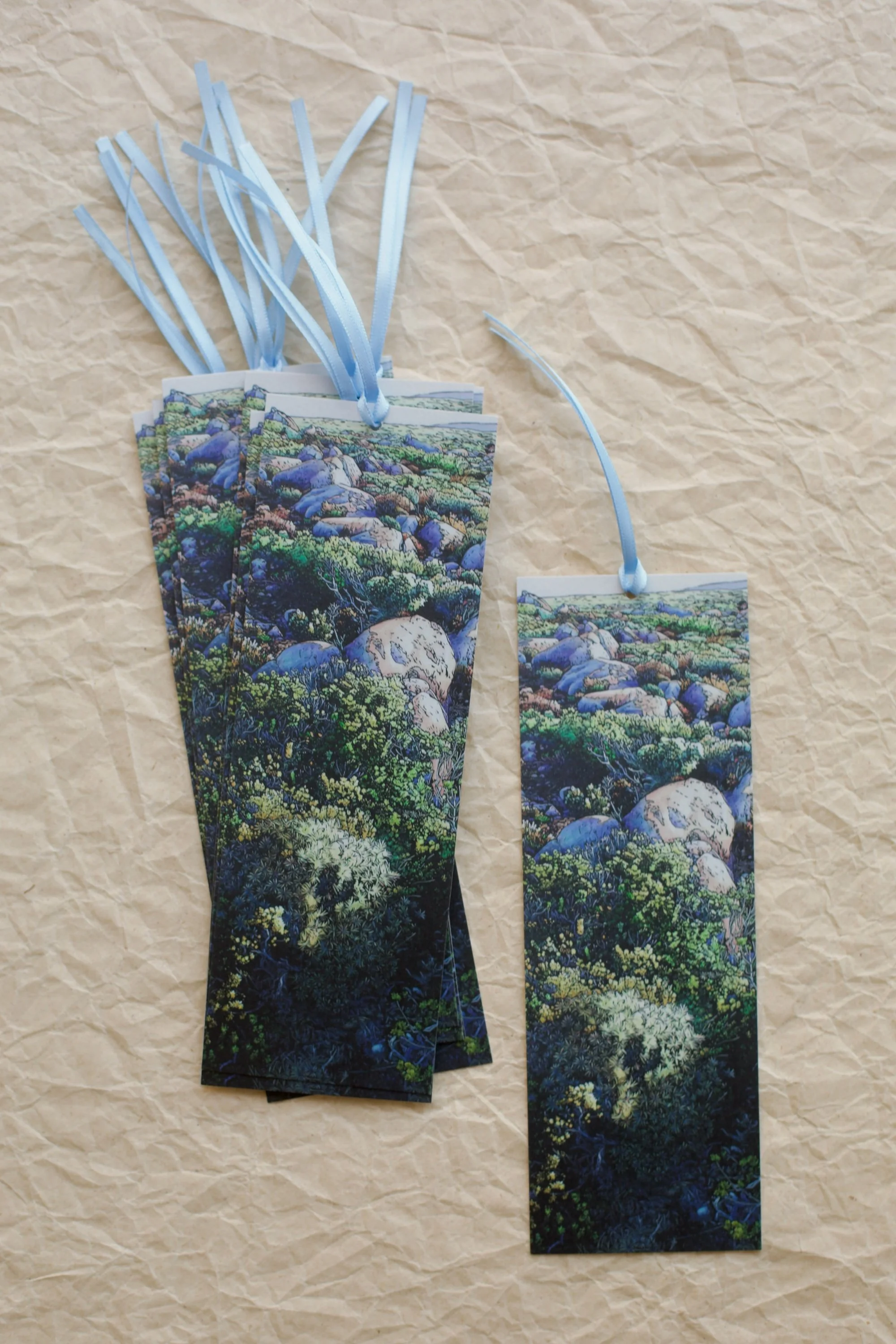 #32 Into the Blue Bookmark