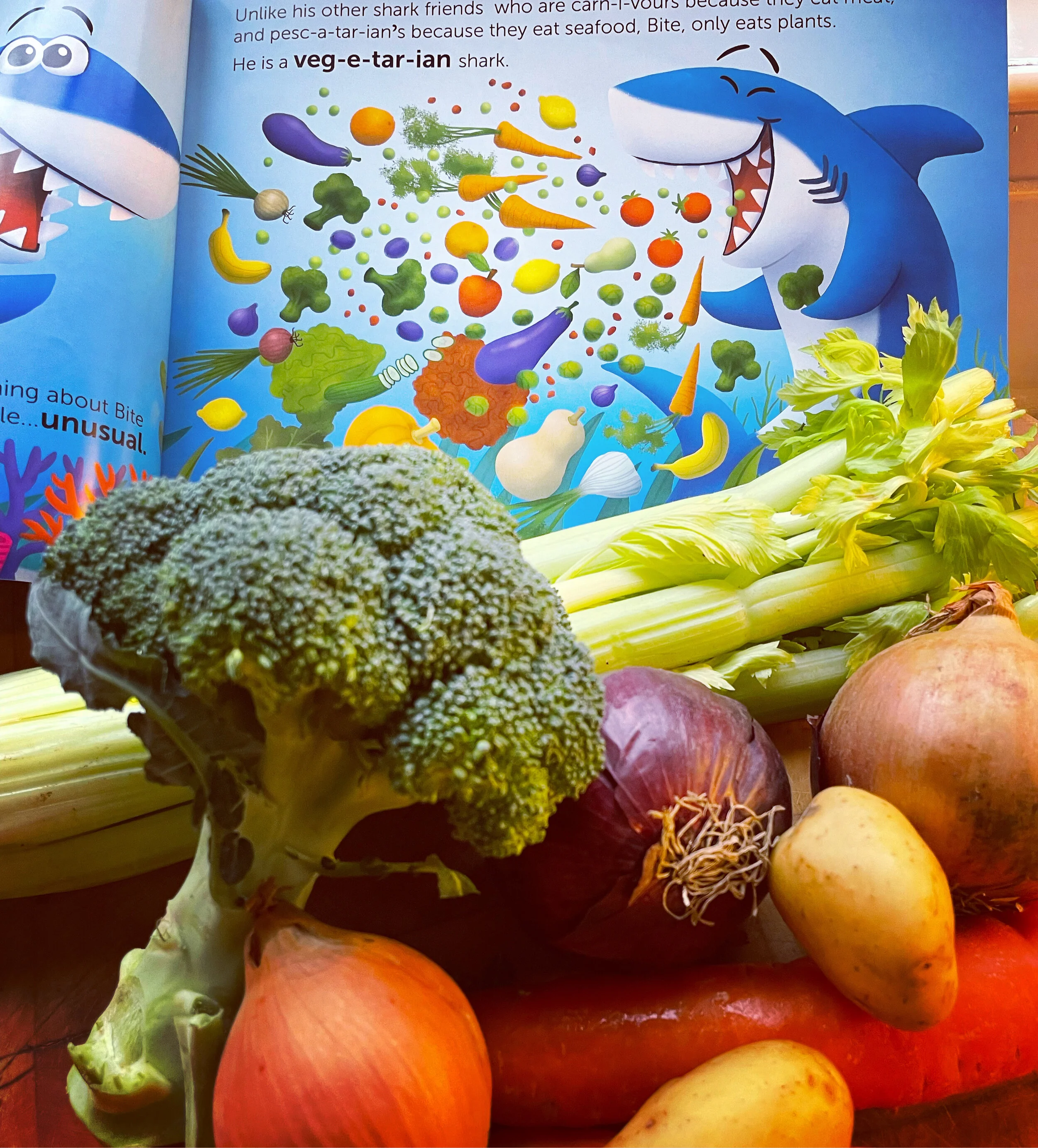 You are what you eat!🦈🍆🥗🥒🥦🥕🍅