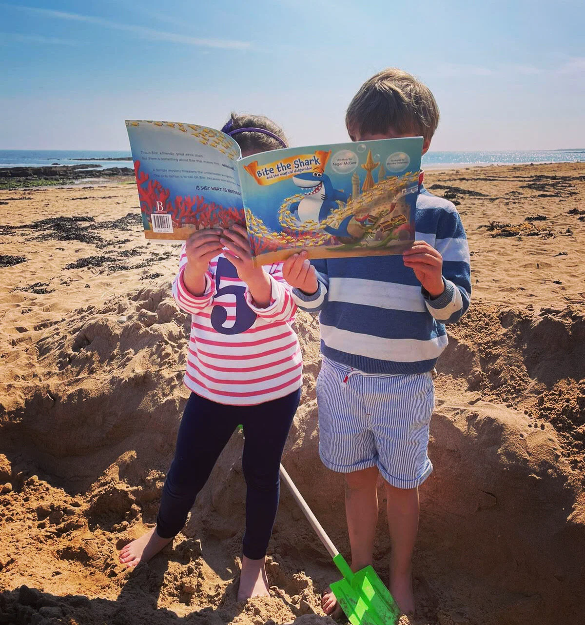 Bite lands on the beach in St Andrews!🏴󠁧󠁢󠁳󠁣󠁴󠁿🦈📚🏖🌊💦🏊‍♀️🏊‍♂️☀️☀️🙌 🏴󠁧󠁢󠁳󠁣󠁴󠁿