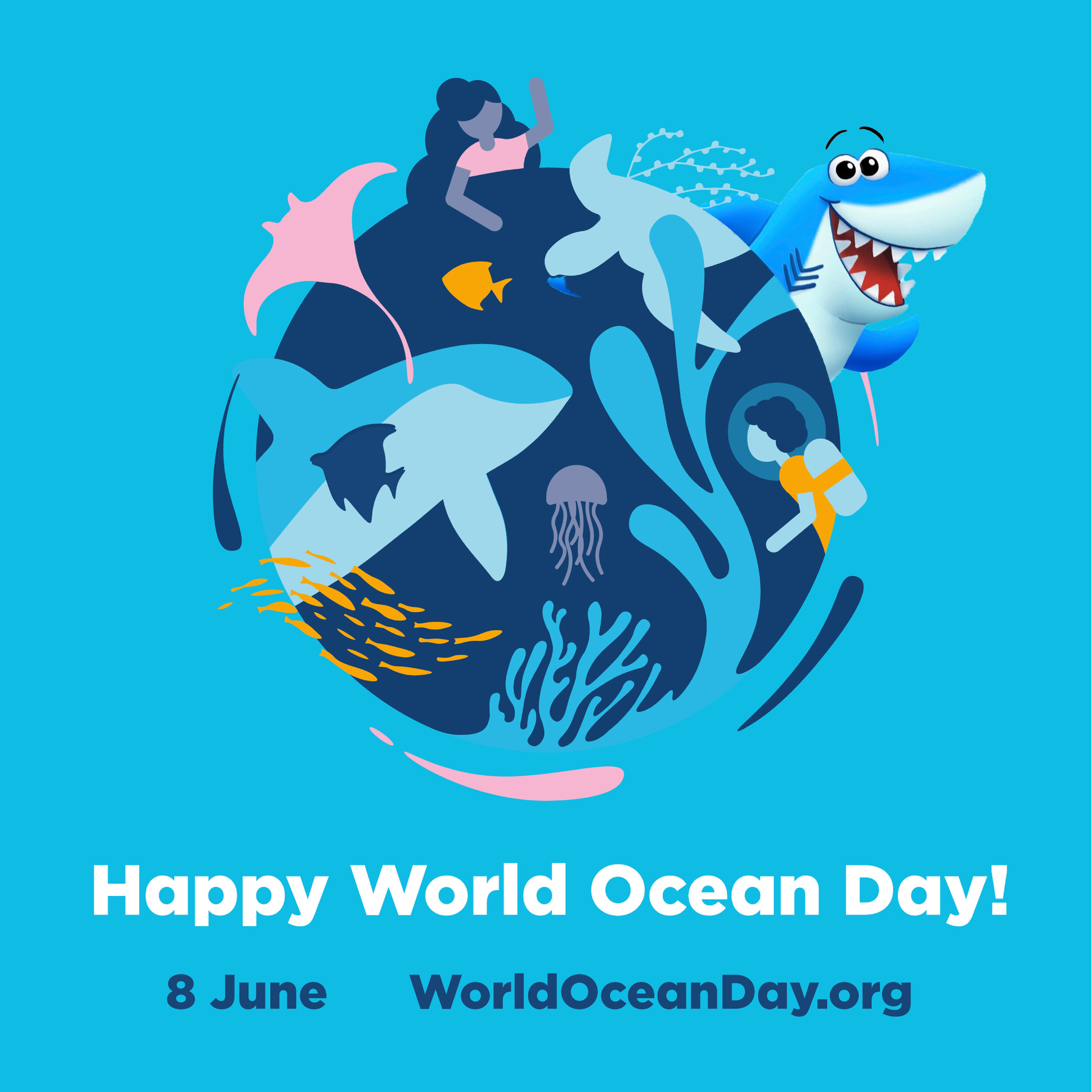 Happy World Oceans Day 🌊Protect our oceans to protect our future 💙