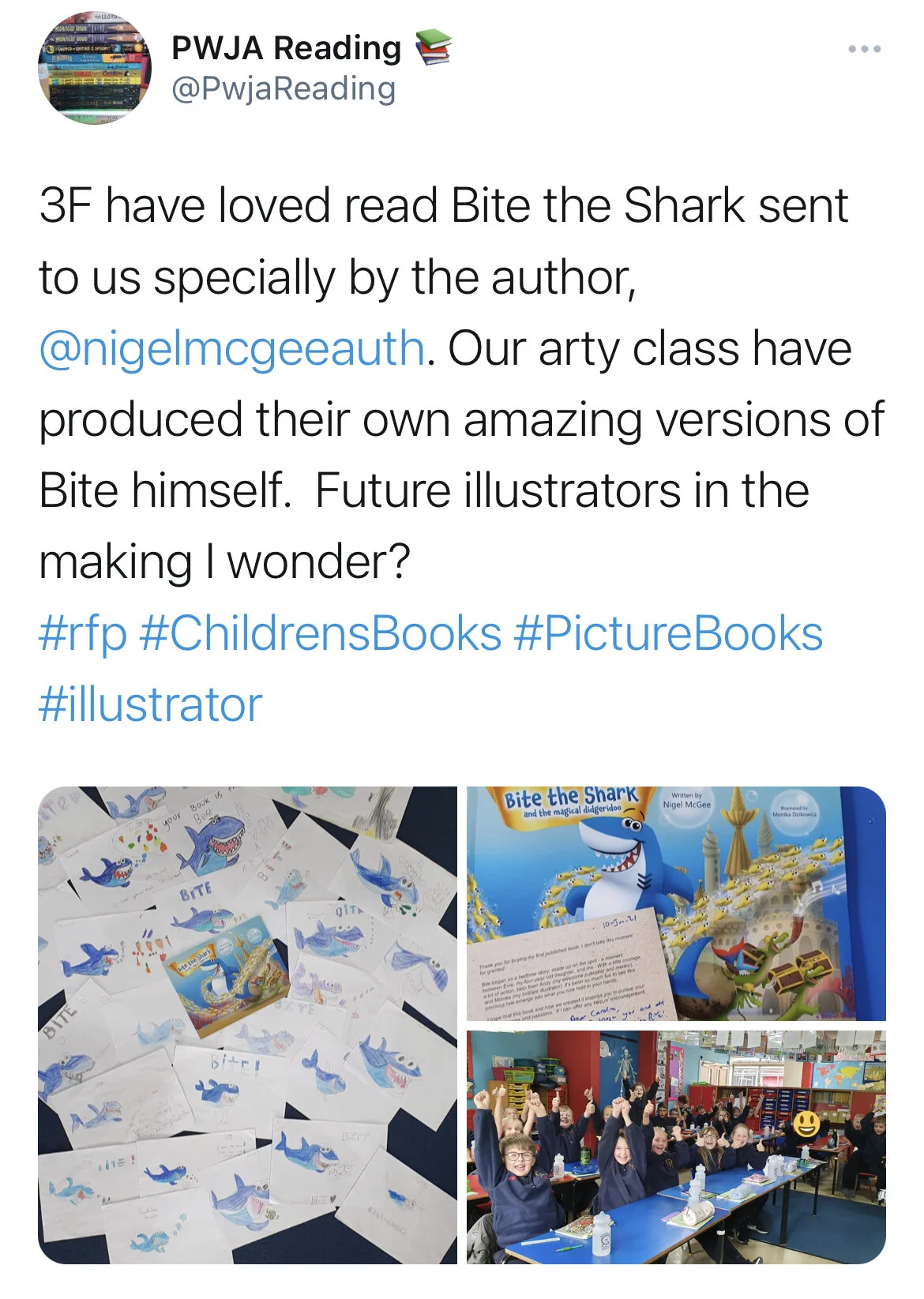 Thank you to Mrs Hughes &amp; all the pupils in 3F at PWJA @penninewayjunior