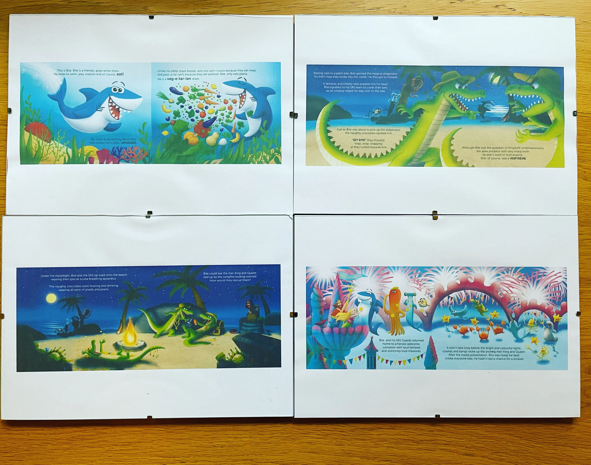 Some of my  favourite framed originals!