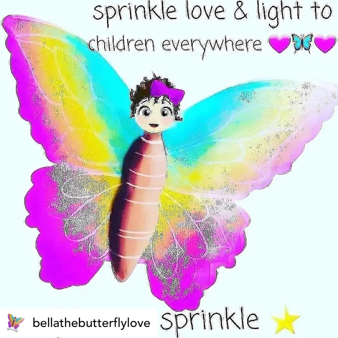 Thank you @bella the butterfly love 🙏🙌🌈💜💙