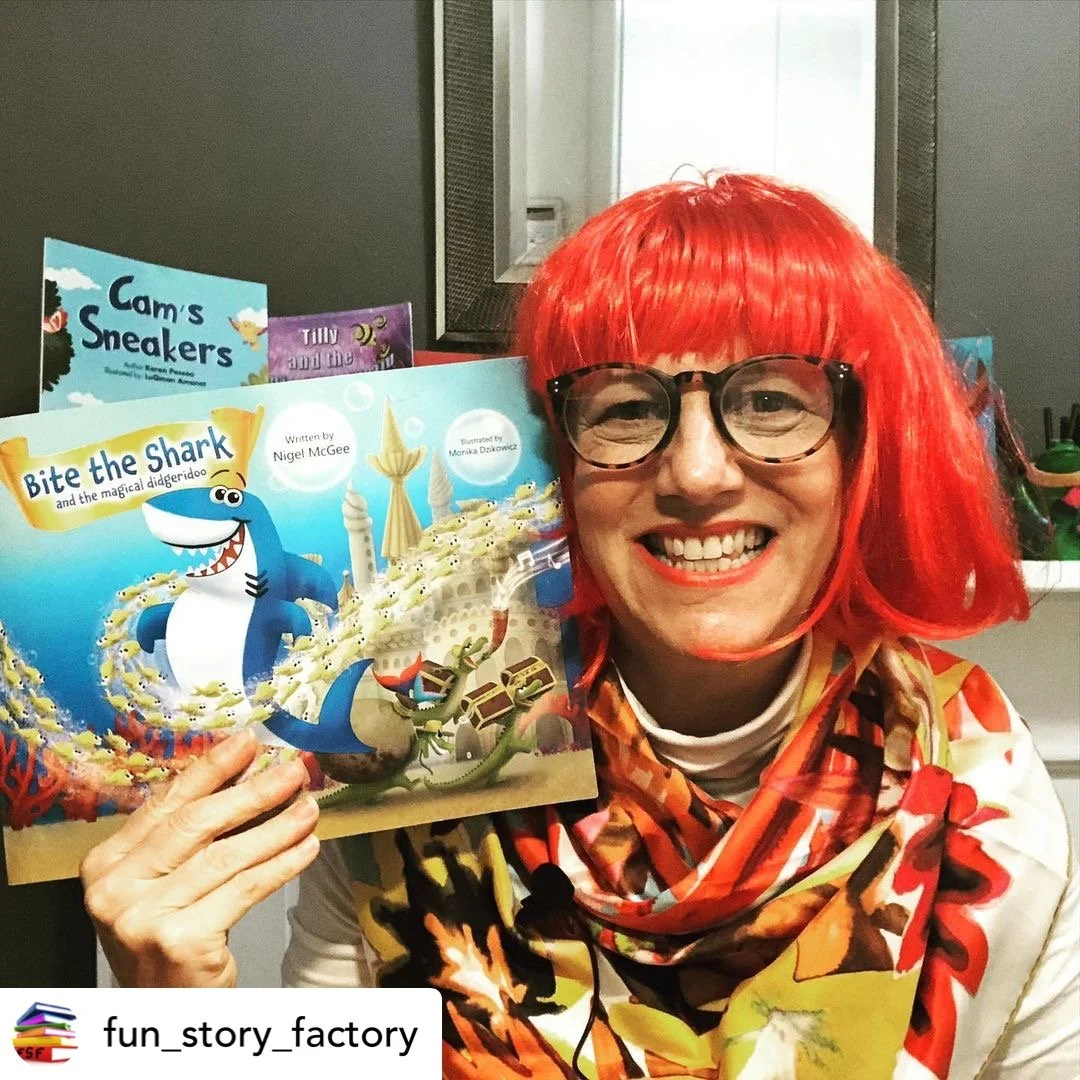 Coming this week on Fun Story Factory - such a magical story for children.  Don’t miss out!!🦈🧜‍♀️🐊🐙