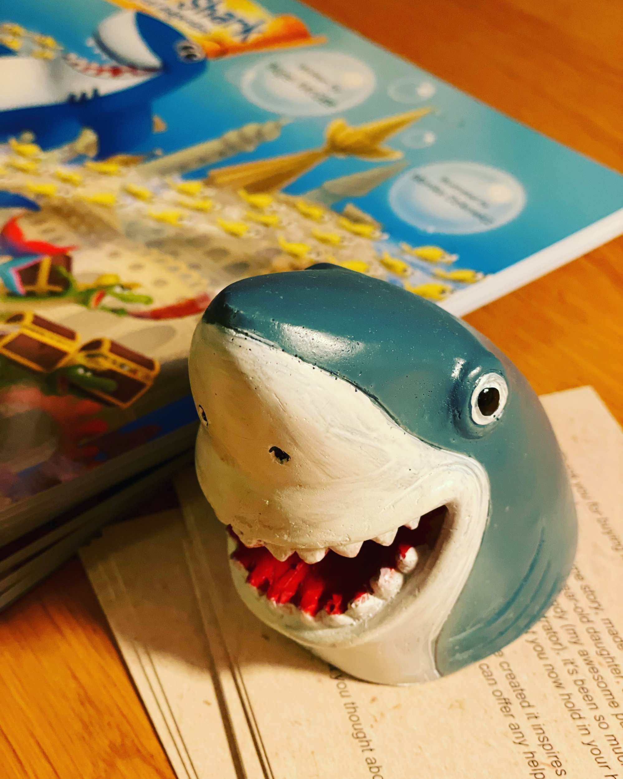 The world’s best paperweight!🦈