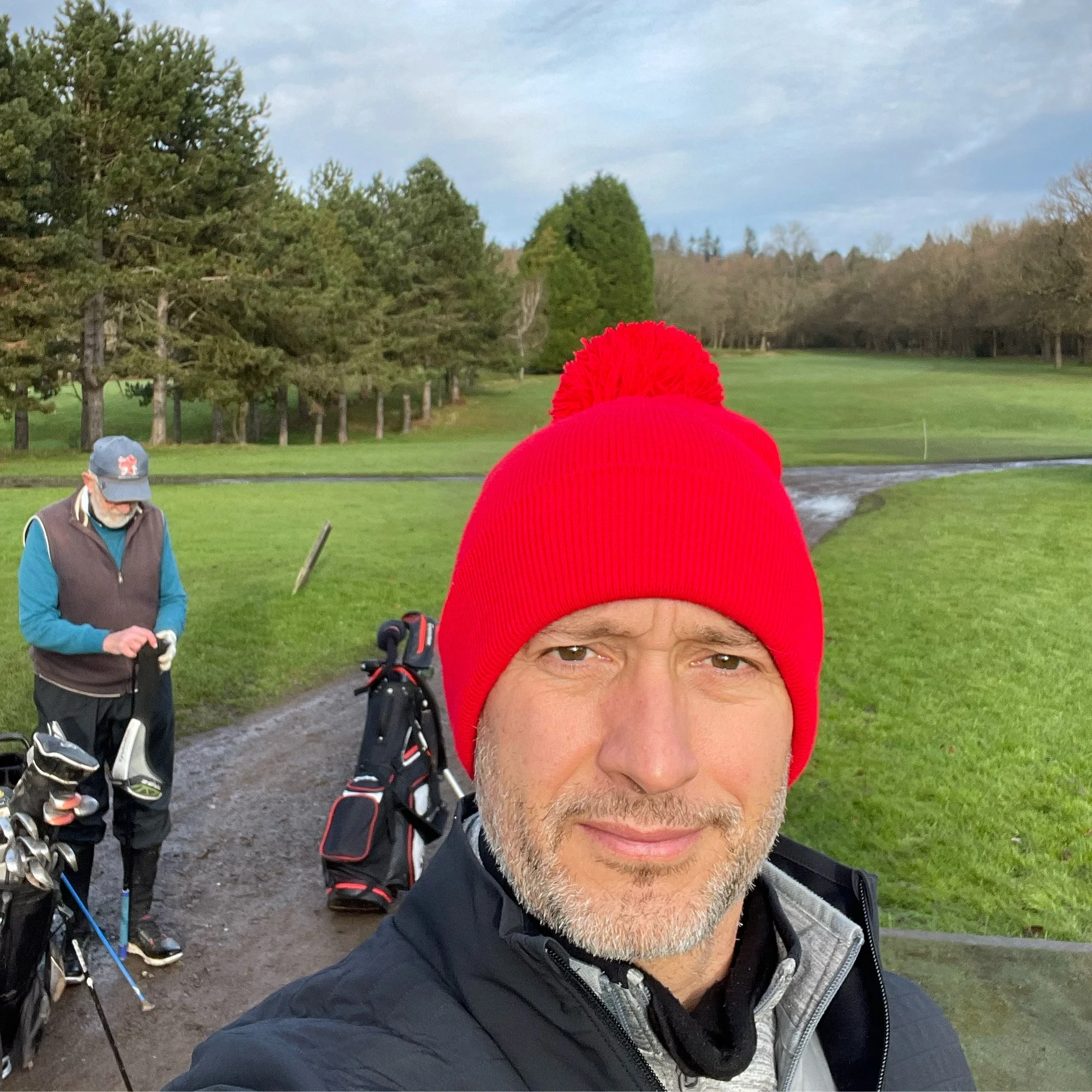 Perfect day for a Santa hat! 🎅