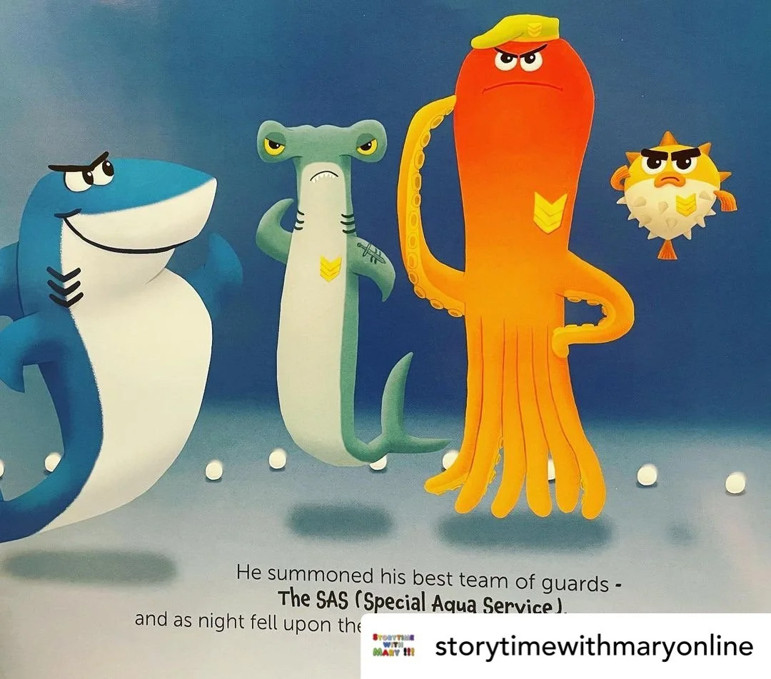 True or False? The SAS is a the Special Aqua Service! #cute😁