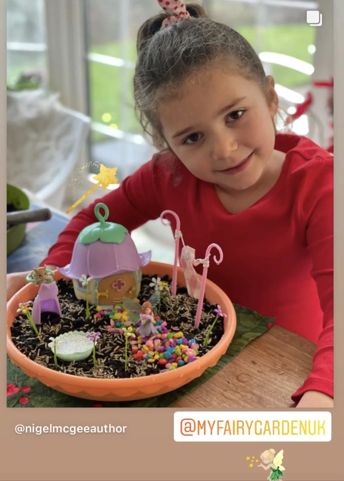 I honestly didn't think this would work #day5 🙏🤞🙌 Clearly the green fingered fairies have been busy and so do exist!🧚‍♀️🌈🌱🍀