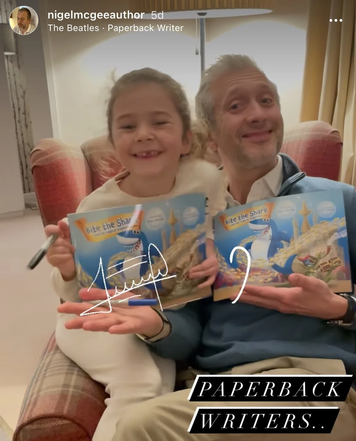 Signed and personalised copies available here &amp; our new Instagram shop