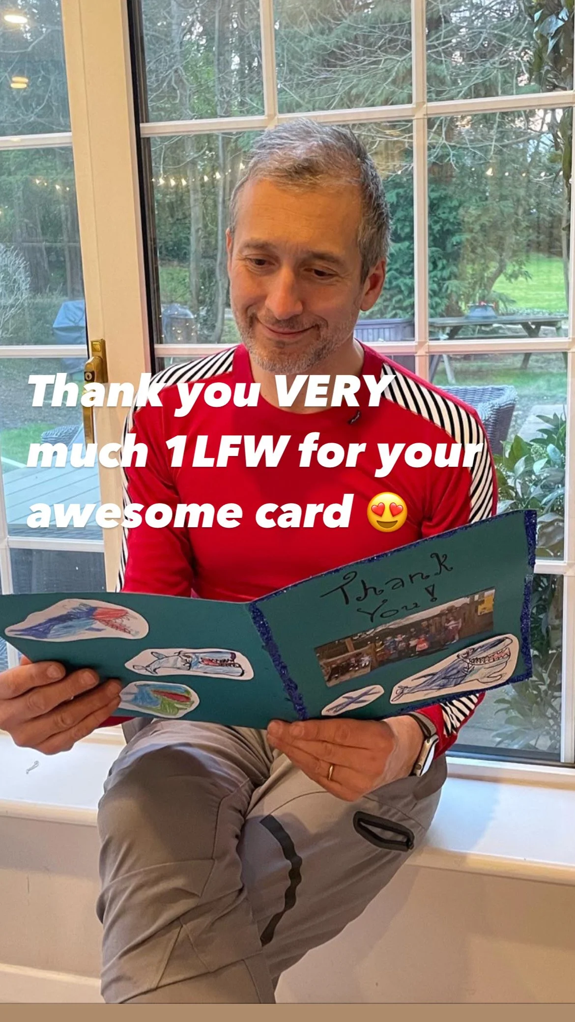 Thank you to Miss Woods and all of 1LFW at Bevendean, Danes Hill School..