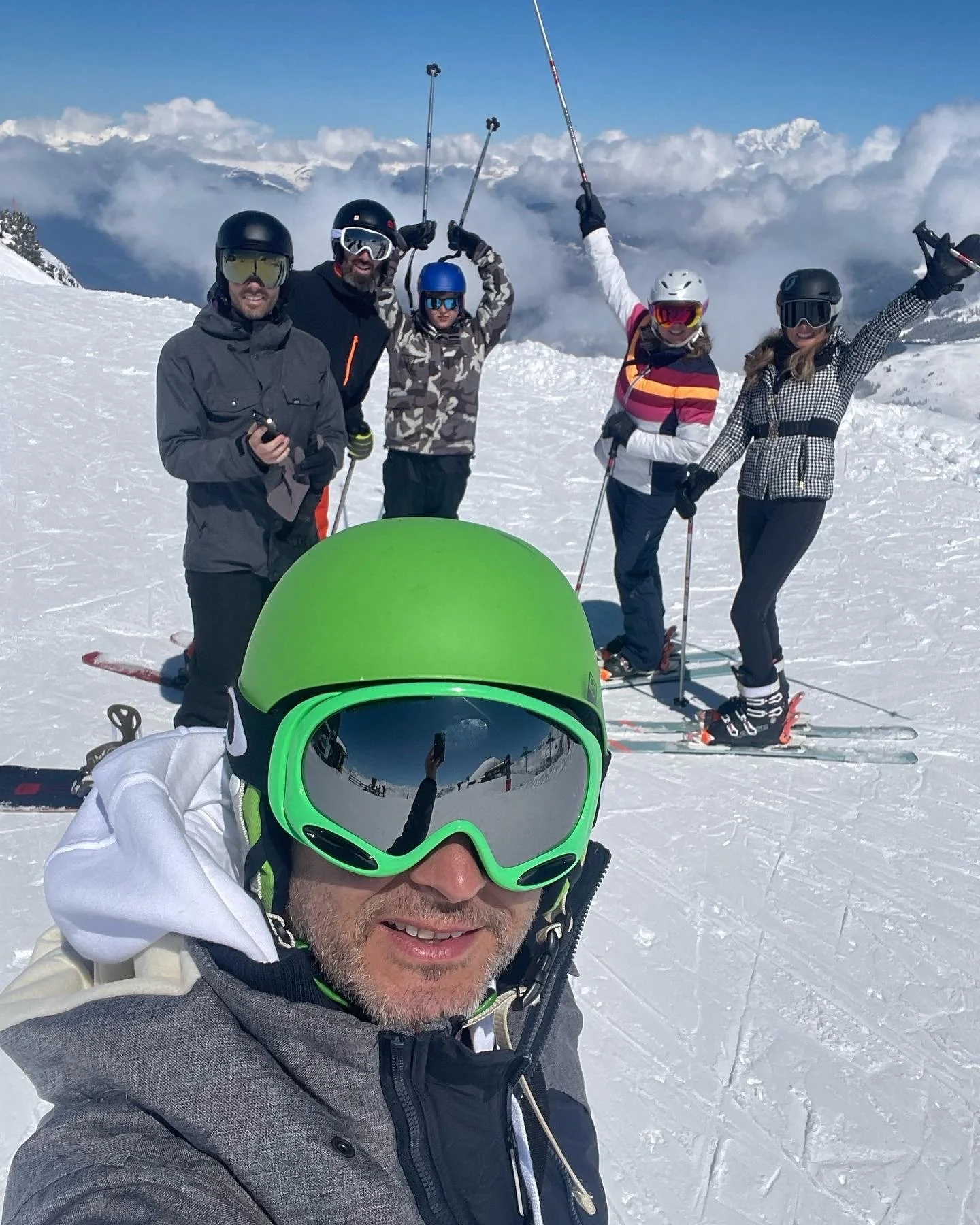 Quite simply a little slice of heaven, in the Alps! ❄️⛷🏂🏔🤍🤍#skiingislife