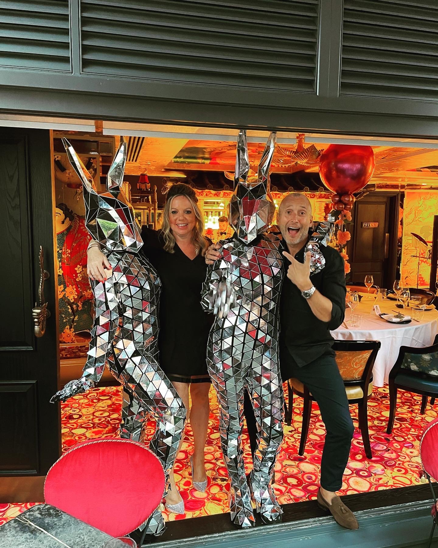 3-Sep: Happy birthday Cheryl what an A-maz-ing party!! 🥂🕺💃🎉🙌❤️