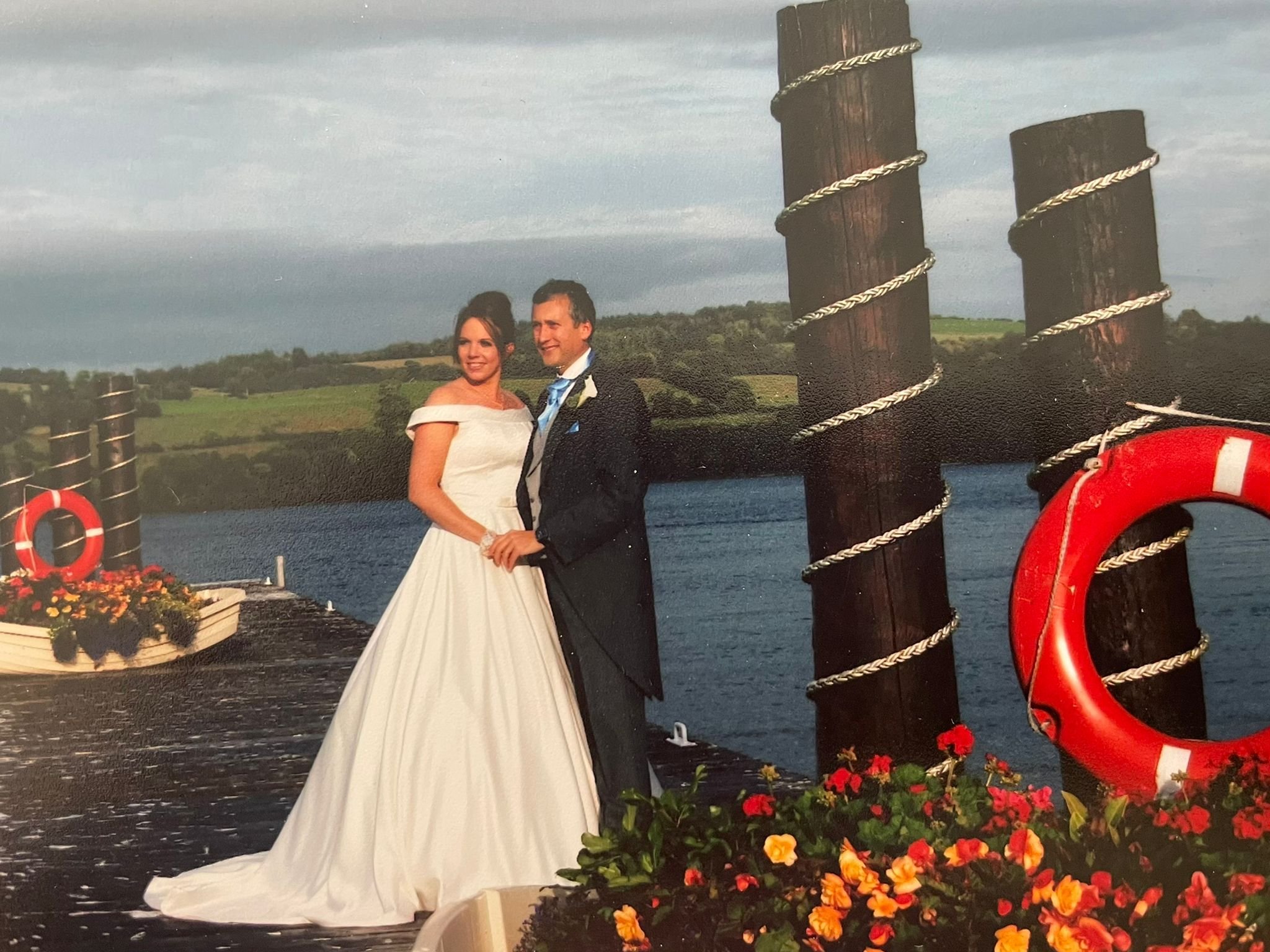 8yrs wed today! Happy Anniversary darlin wife! ❤️❤️🥂