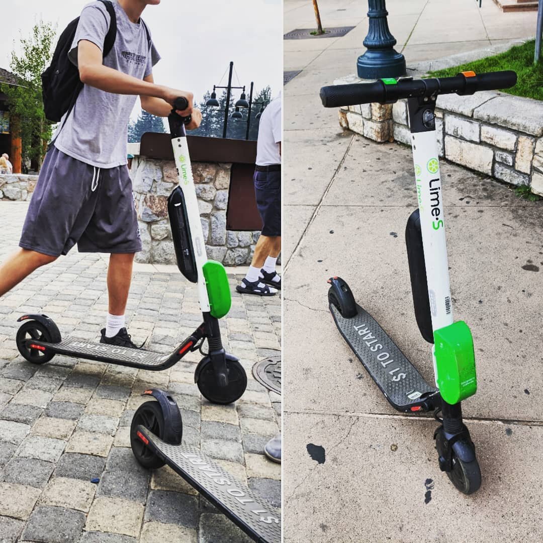 N&auml;r f&aring;r vi se liknande koncept i Sverige? #limebike #limescooter #ridesharing #wmc