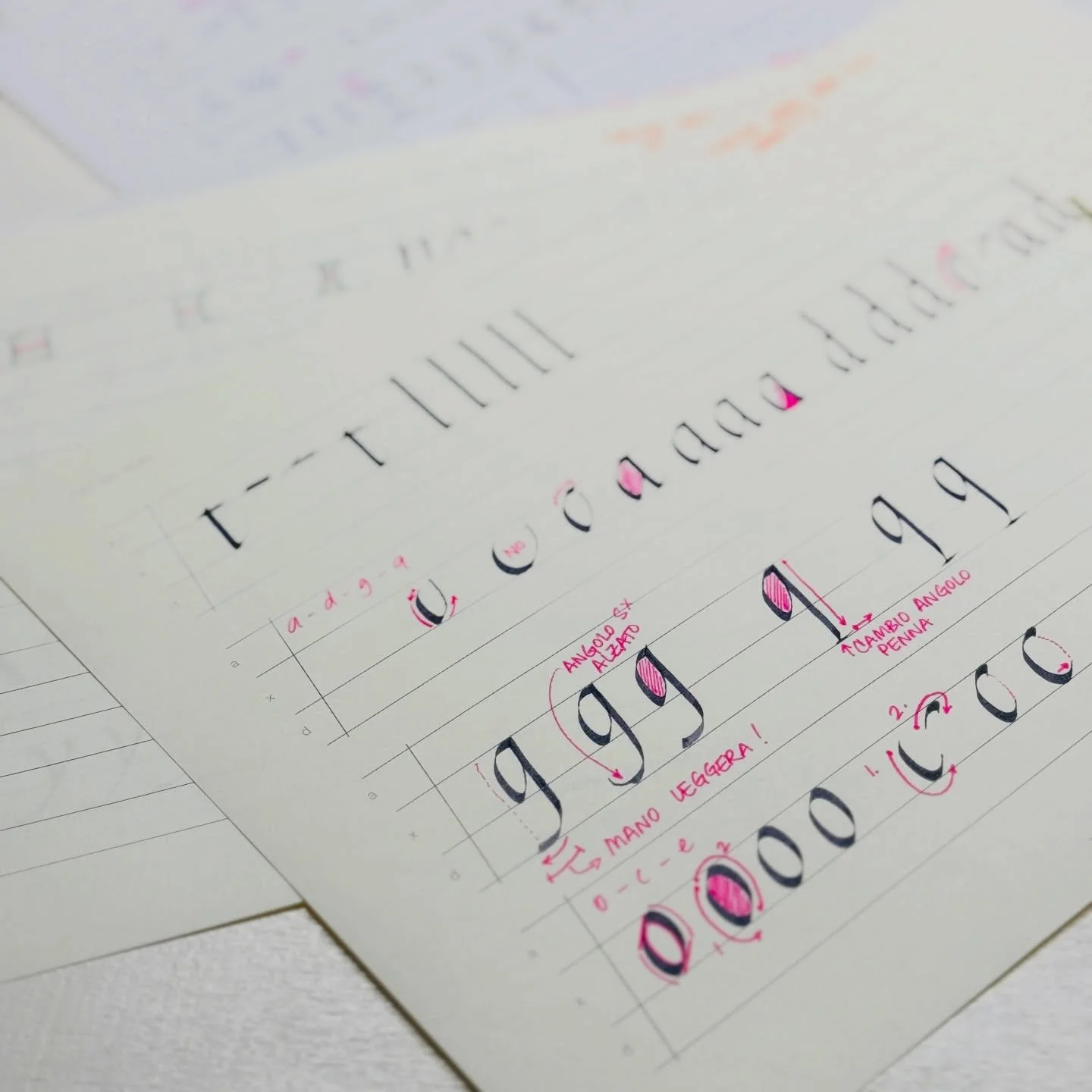 Demo notes from a private group study starting a new adventure in broad edge calligraphy 🥰

________________

#ceciliab
#cecikiabcalligraphy
#italicscript 
#calligraphylessons
#lezionidicalligrafia

________________

𝗖𝗲𝗰𝗶𝗹𝗶𝗮 𝗕 𝗖𝗮𝗹𝗹𝗶𝗴𝗿