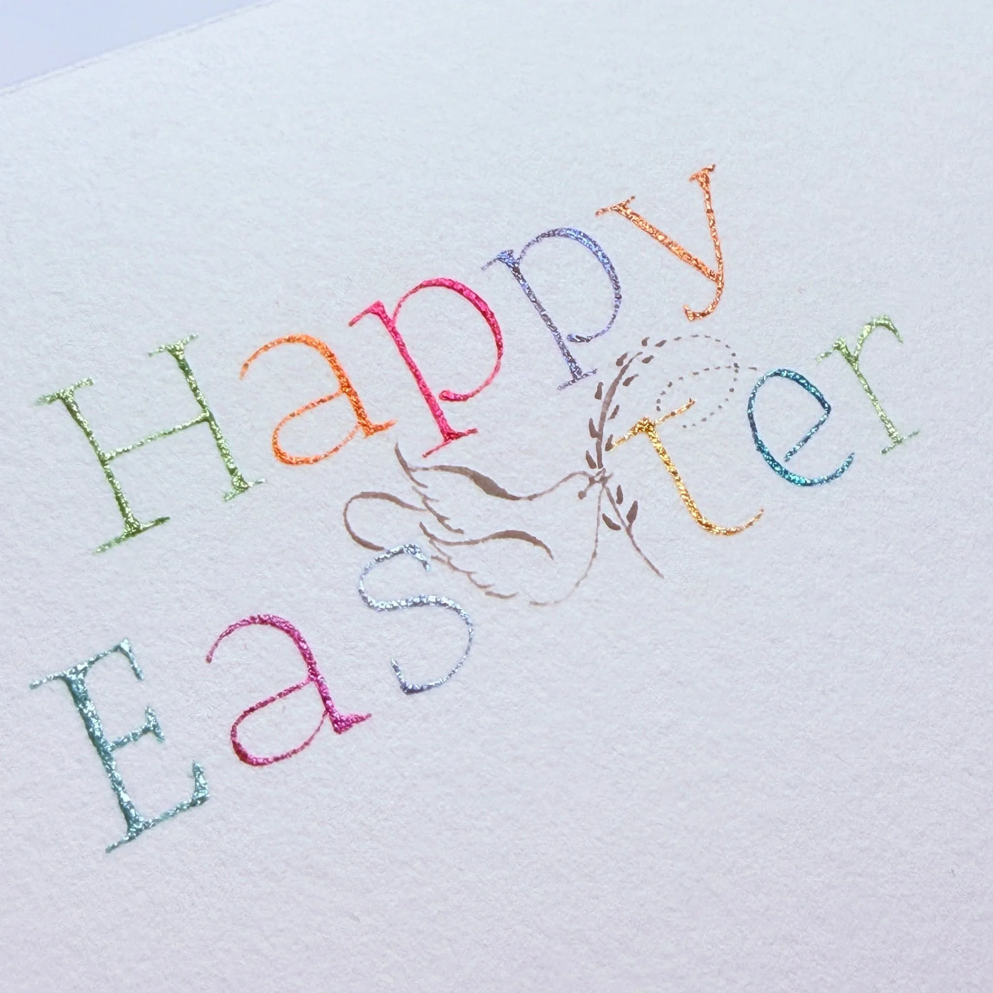 𝗛𝗔𝗣𝗣𝗬 𝗘𝗔𝗦𝗧𝗘𝗥!

Wishing you all a peaceful Easter!

All metallics by @thecreativekinds 
 
_________________________

#ceciliab
#ceciliabcalligraphy 
#pasqua2026 
#calligrafiaroma
#calligrapherinitaly
_________________________
𝗖𝗲𝗰𝗶𝗹𝗶𝗮