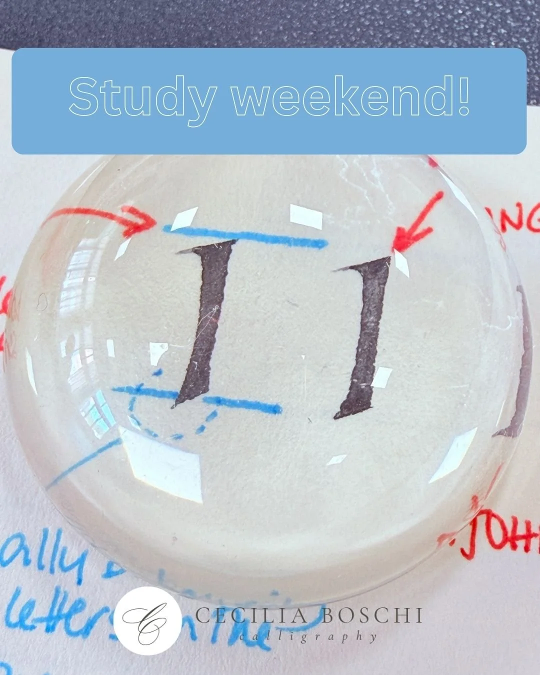 𝗦𝗧𝗨𝗗𝗬 𝗪𝗘𝗘𝗞𝗘𝗡𝗗 𝟭𝟴/𝟭𝟵 𝗔𝗽𝗿𝗶𝗹 𝟮𝟬𝟮𝟲

What an amazing study weekend it's been.
𝗙𝗼𝘂𝗻𝗱𝗮𝘁𝗶𝗼𝗻𝗮𝗹 𝗖𝗮𝗹𝗹𝗶𝗴𝗿𝗮𝗽𝗵𝘆 with @filipcislak , hosted by @circolo_calligrafico_romano .

Studying the same hand with different teac