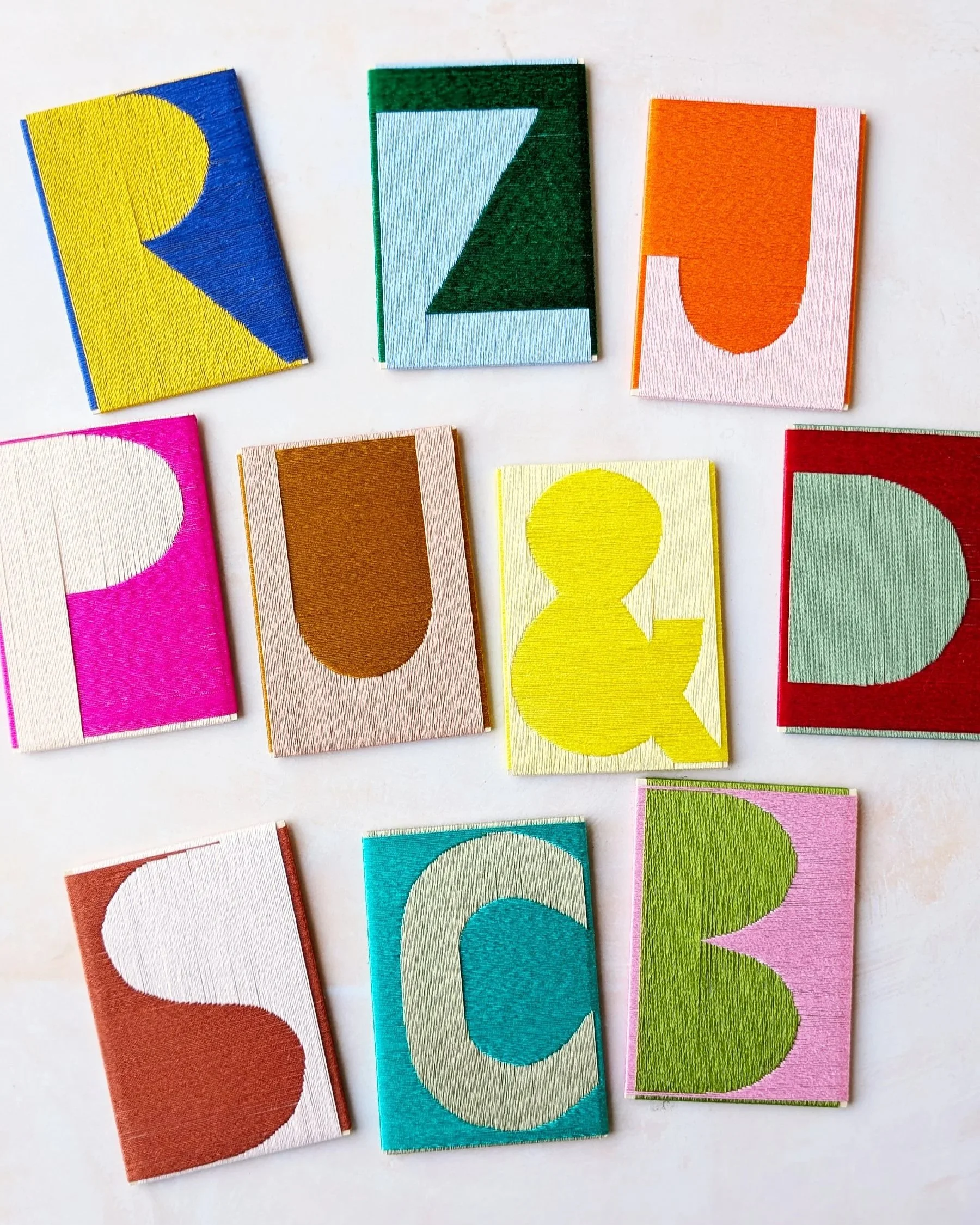 'Letters' Yarn Wrapping Manual