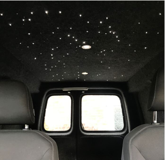 12V RGB Fiber Optic Starlight Kit Car LED Ceiling Light Limo