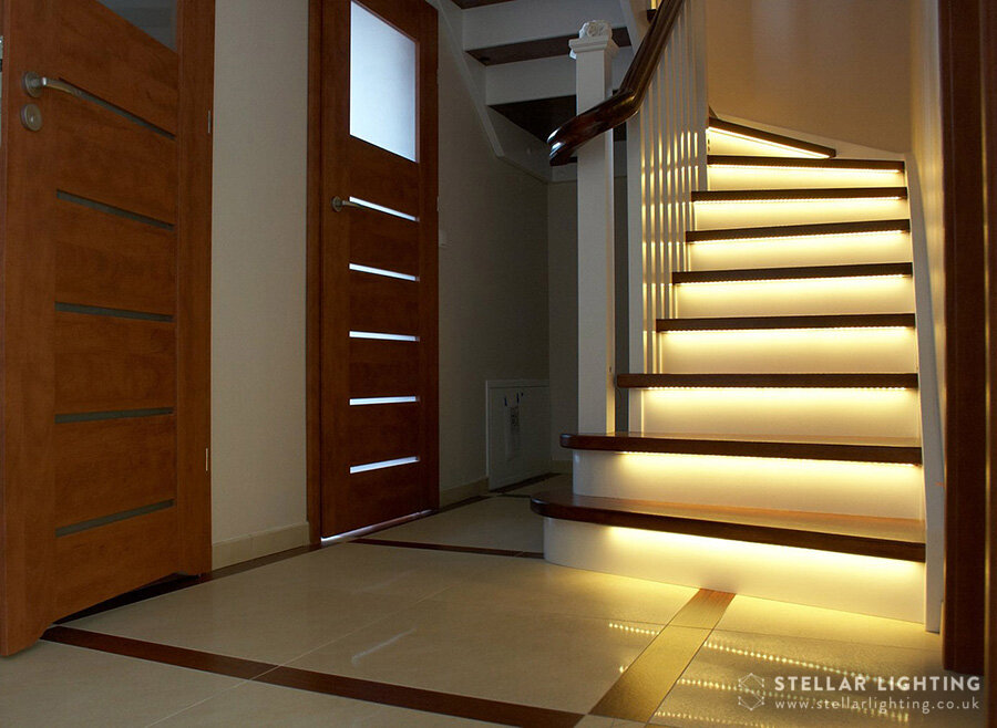 Stair Lighting Kit Cascading (SCR2) — Stellar Lighting