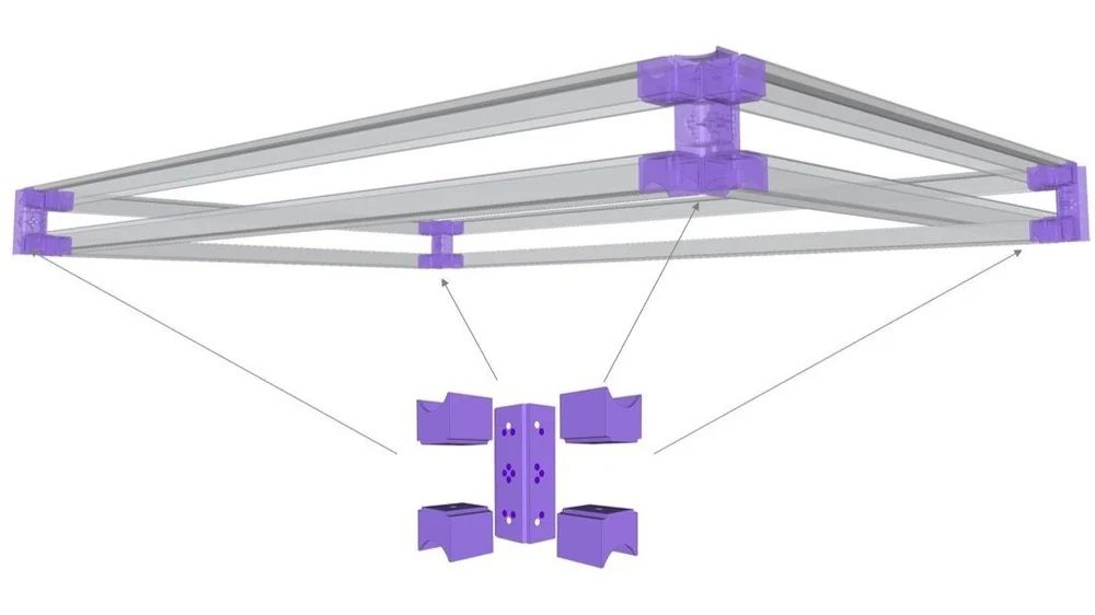 DIY dropped ceiling kit — Stellar Lighting