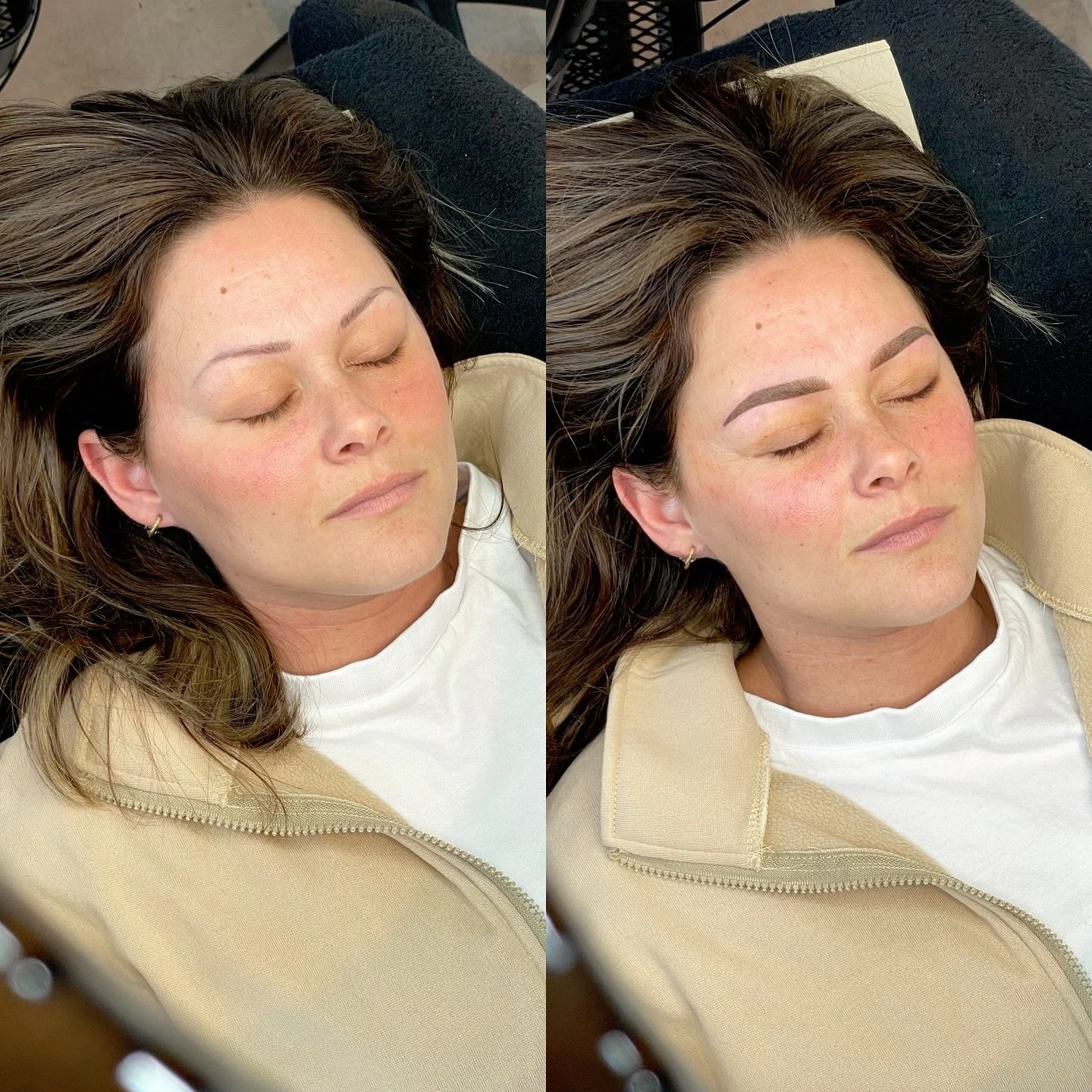 .
POWDER BROWS COVER UP
&bull; Wake up with make-up
&bull; 2-3 jaar perfecte wenkbrauwen
&bull; Tijdsduur behandeling: 2 uur
&bull; Totaal 2 sessies
&bull; Nabehandeling na 5 weken 
&bull; Geschikt voor alle huidtypes
&bull; Hersteltijd: +/- 1 week

