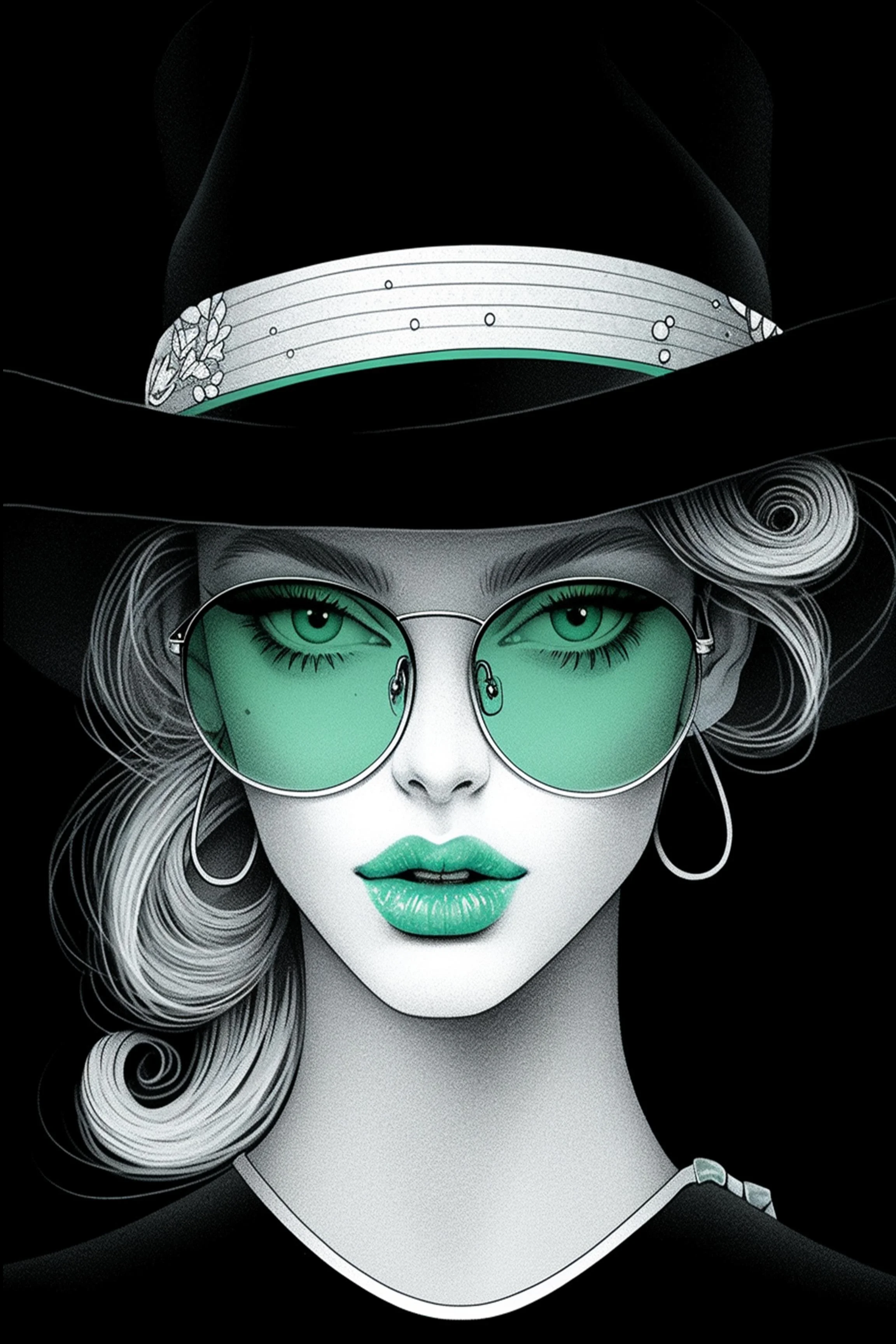 #49 ÉTERNACHIC COLLECTION — Style Changes. Elegance Remains. — 24H × 36W Digital Art — ID; MWS-ETER–0049