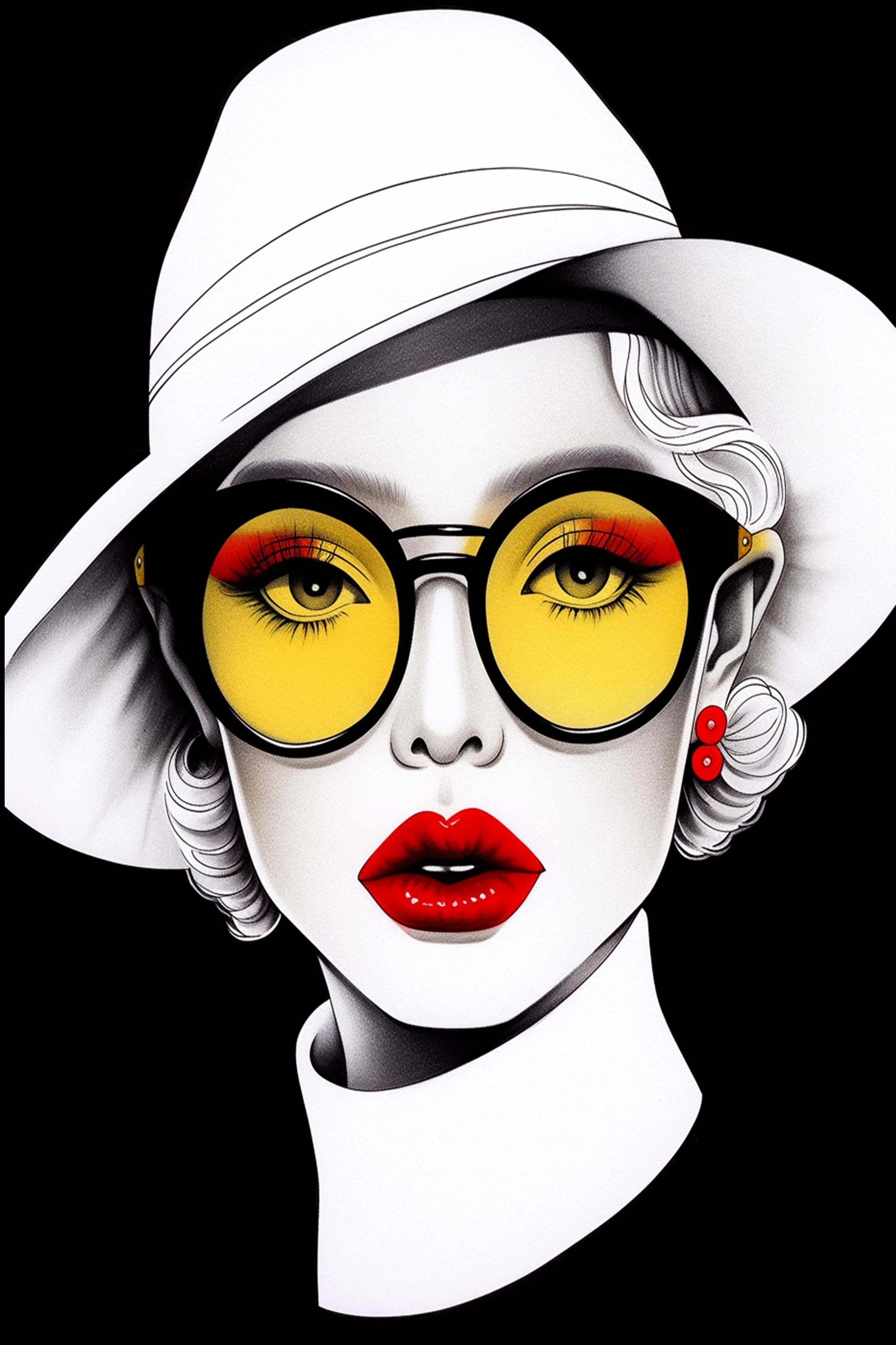 #24 ÉTERNACHIC COLLECTION — Style Changes. Elegance Remains. — 24H × 36W Digital Art — ID; MWS-ETER–0024