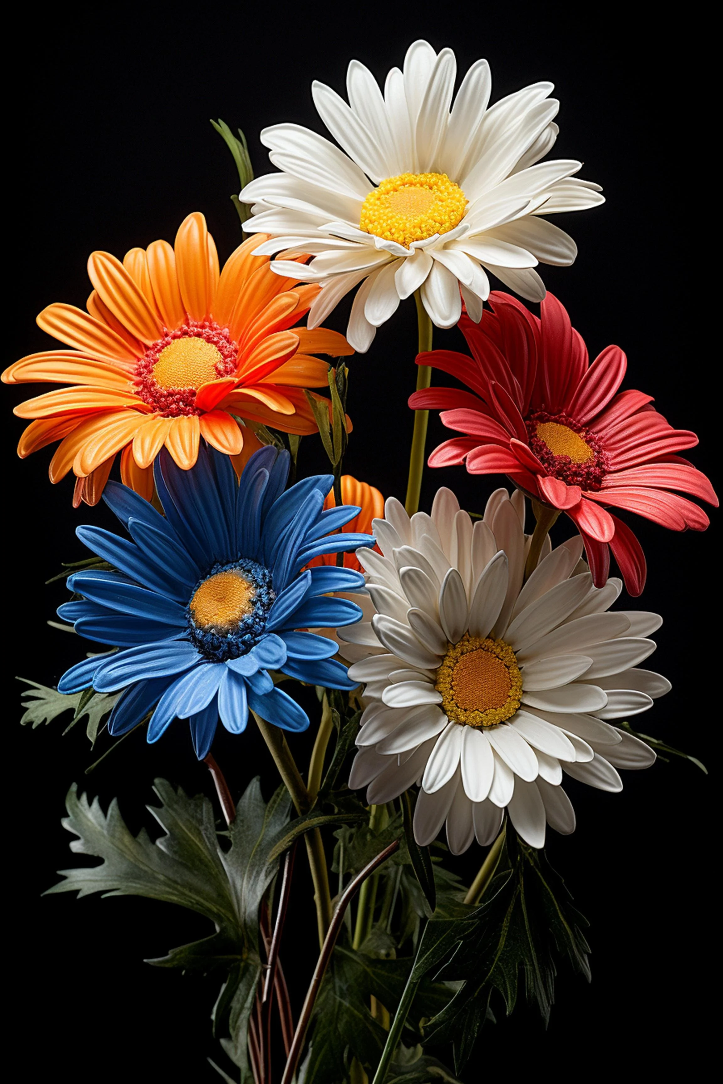 #22 FLOWER ART –  Let Nature Bloom Through Art. — 24H × 36W Digital Art Artwork ID: MWS-FLW-022