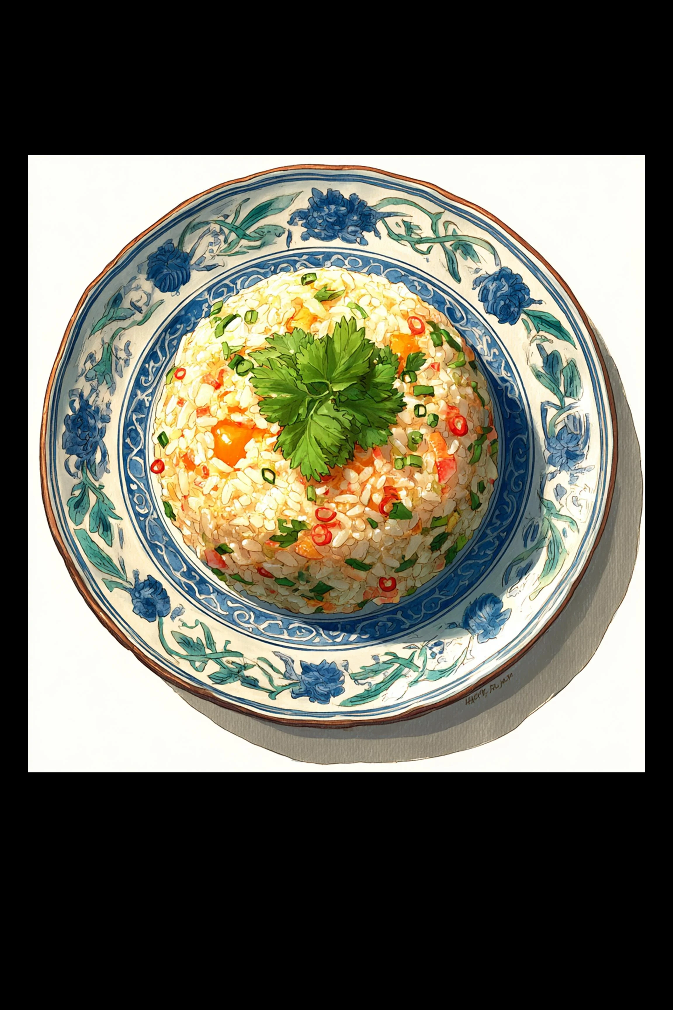 #36 Vietnamese Gourmet & Dessert — A Taste of Vietnam, Celebrated Through Art. — 24H × 24W Digital Art - MWS-VGD-0036