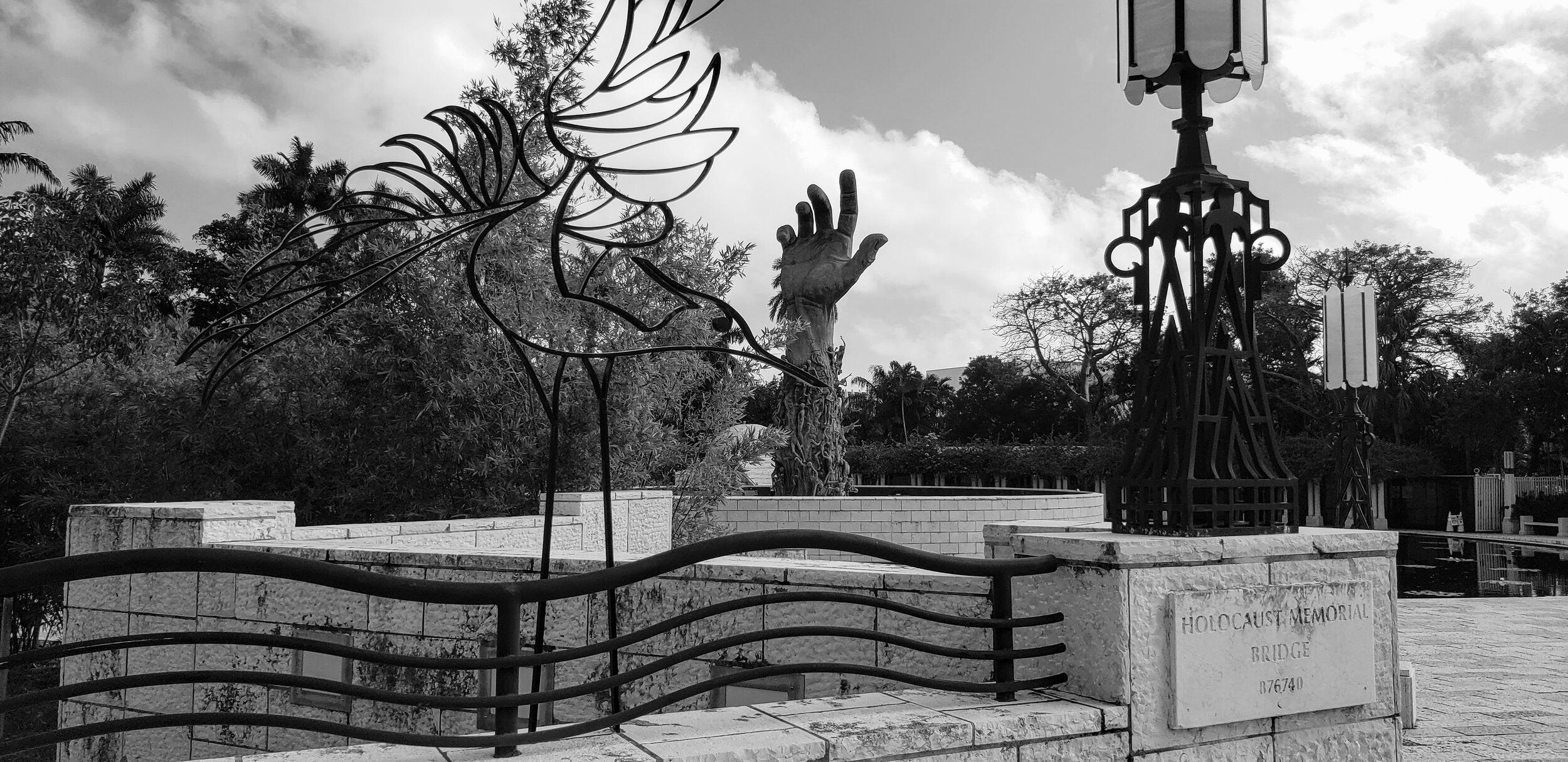 Florida Holocaust Memorial Miami Beach by www.MychaelX.photos 00004bw.jpg