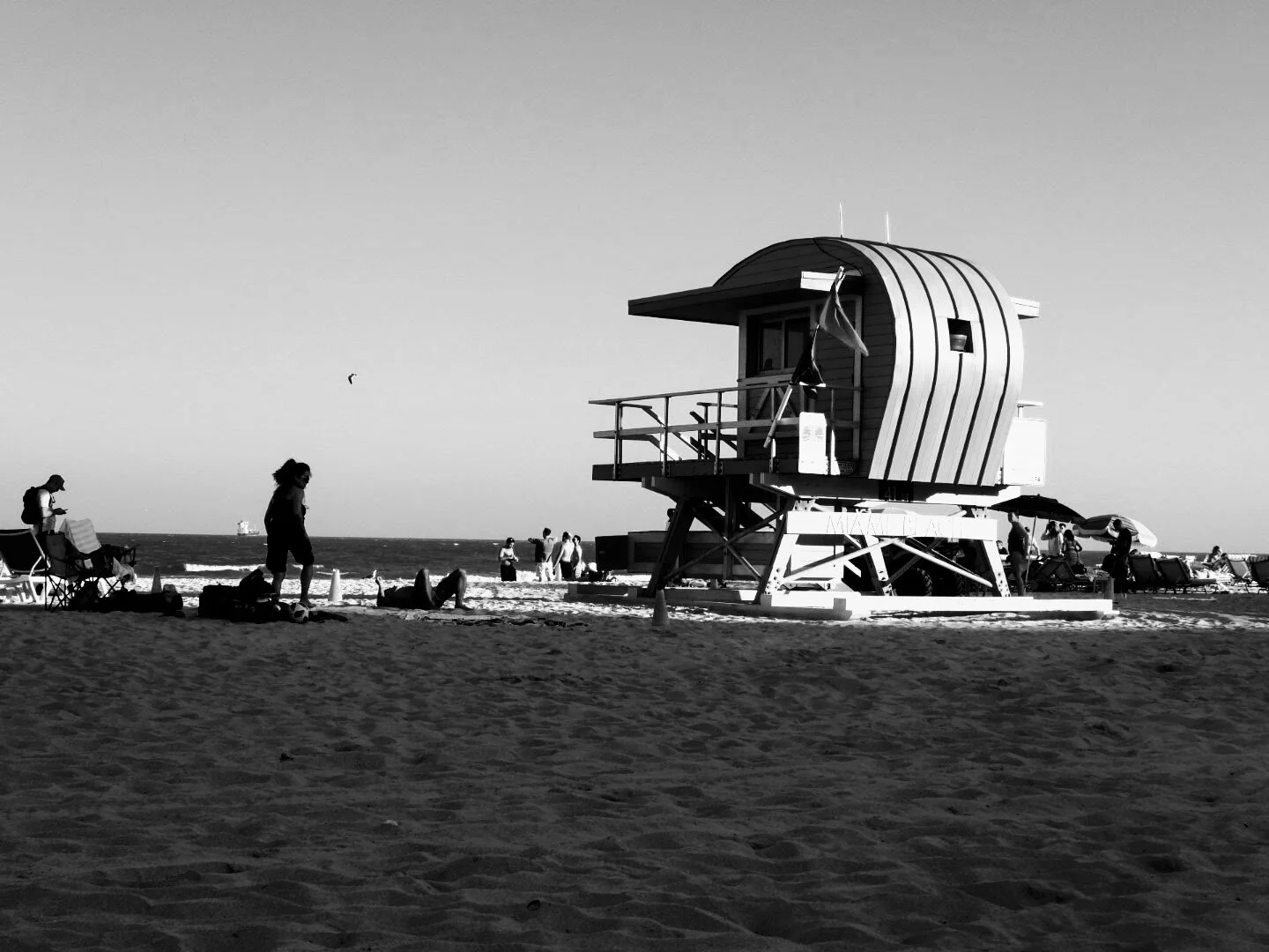 Miam Florida South Beach by www.MychaelX,photos 000029bw.JPG