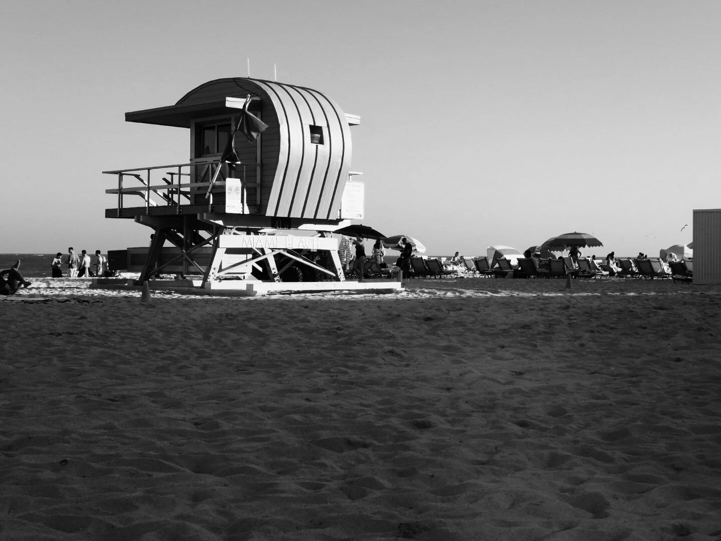 Miam Florida South Beach by www.MychaelX,photos 000030bw.JPG