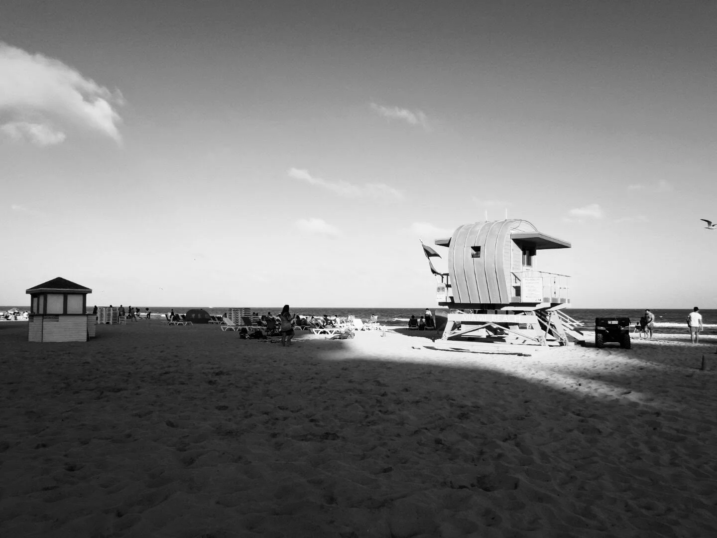 Miam Florida South Beach by www.MychaelX,photos 000032bw.JPG